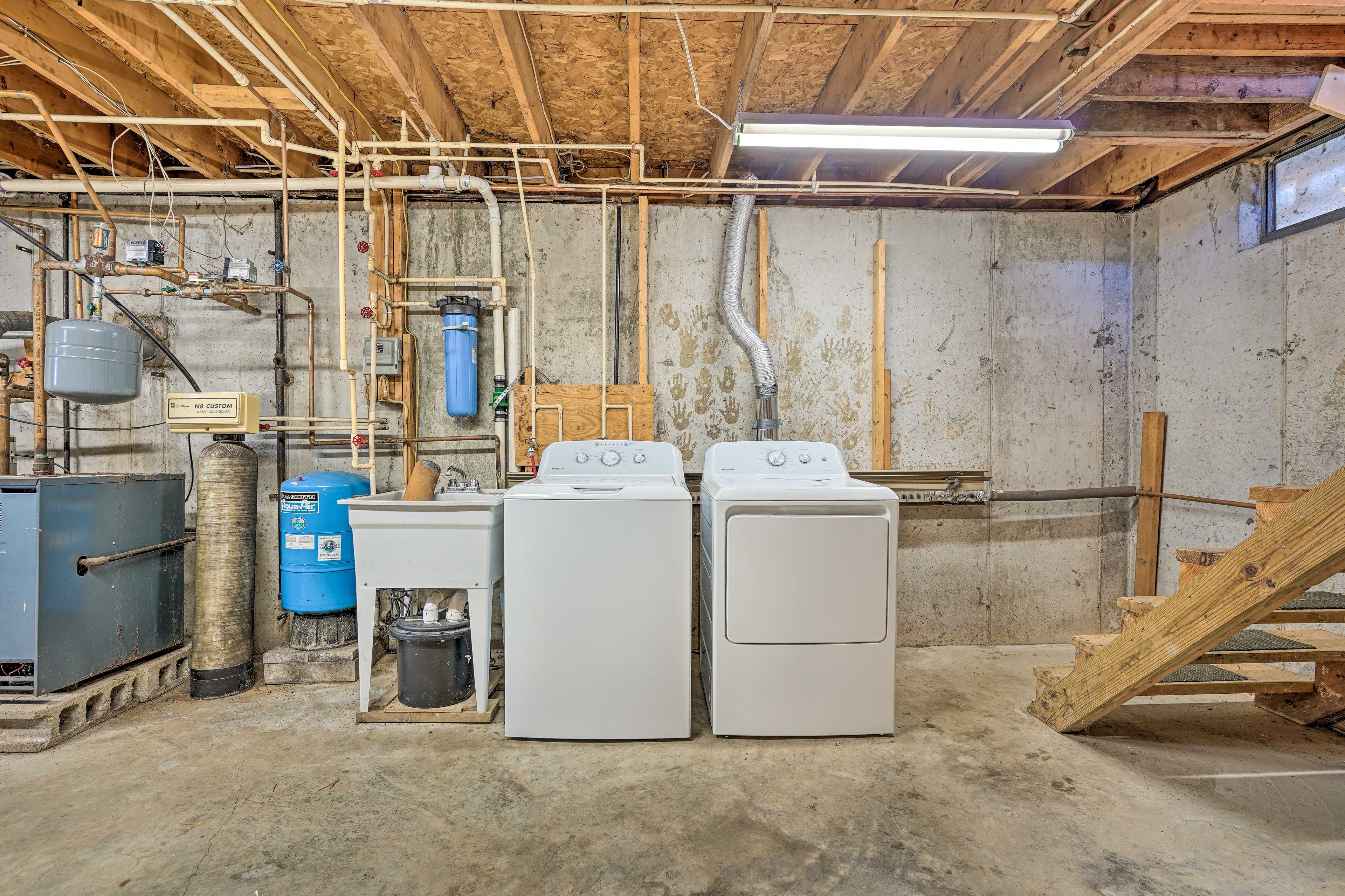 Basement | Laundry Area