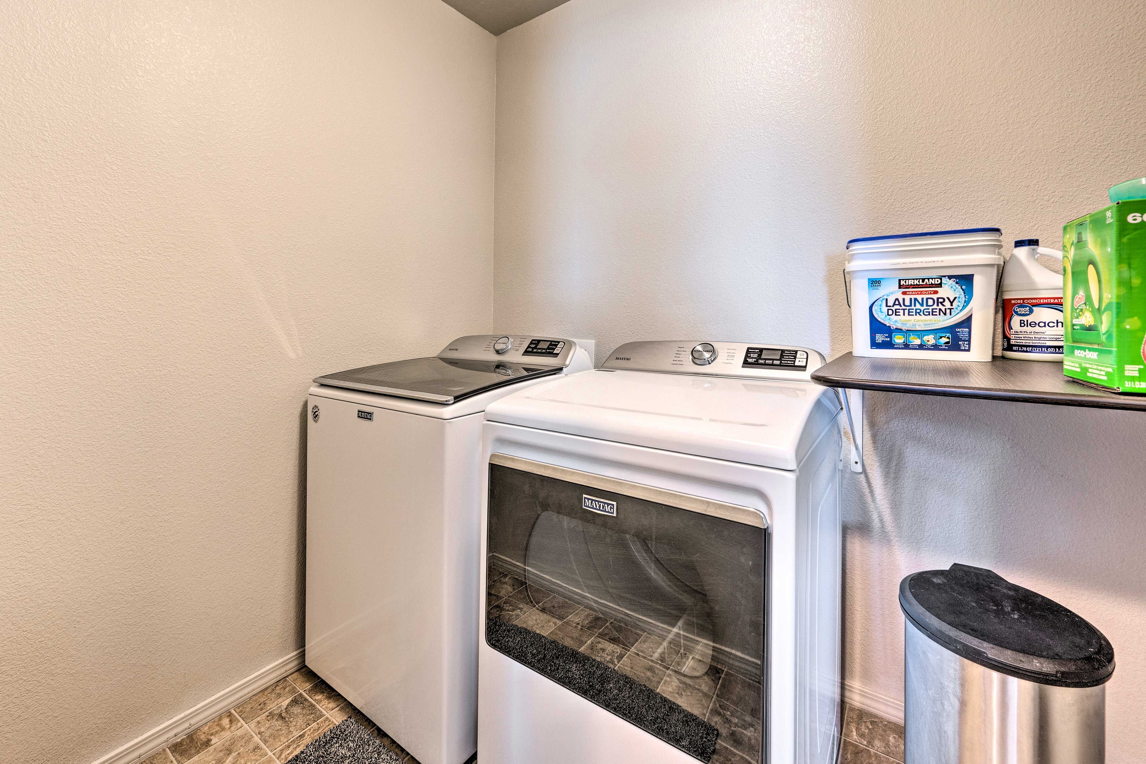 Laundry Room | Detergent Provided