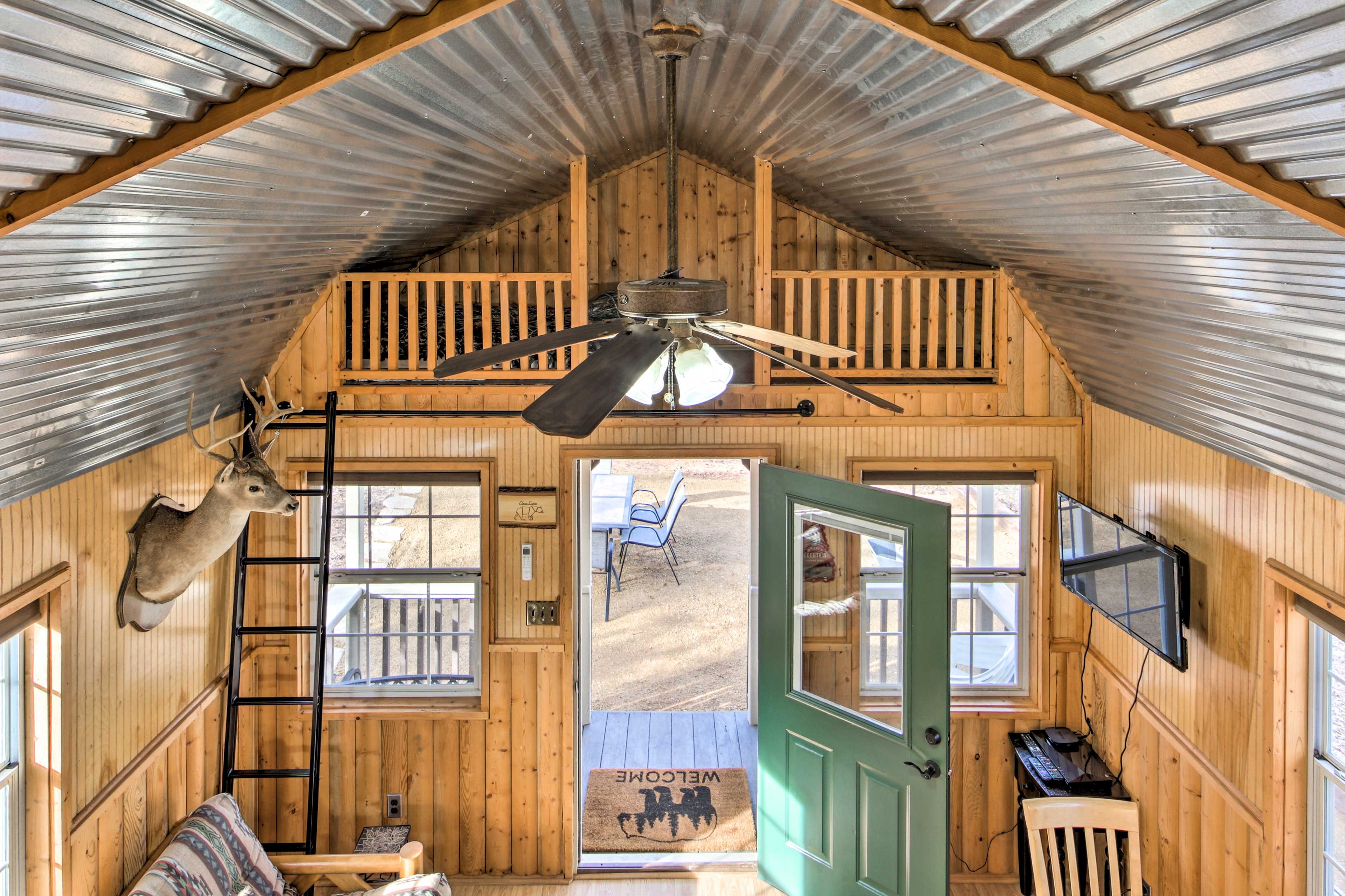 Access to Additional Sleeping Loft