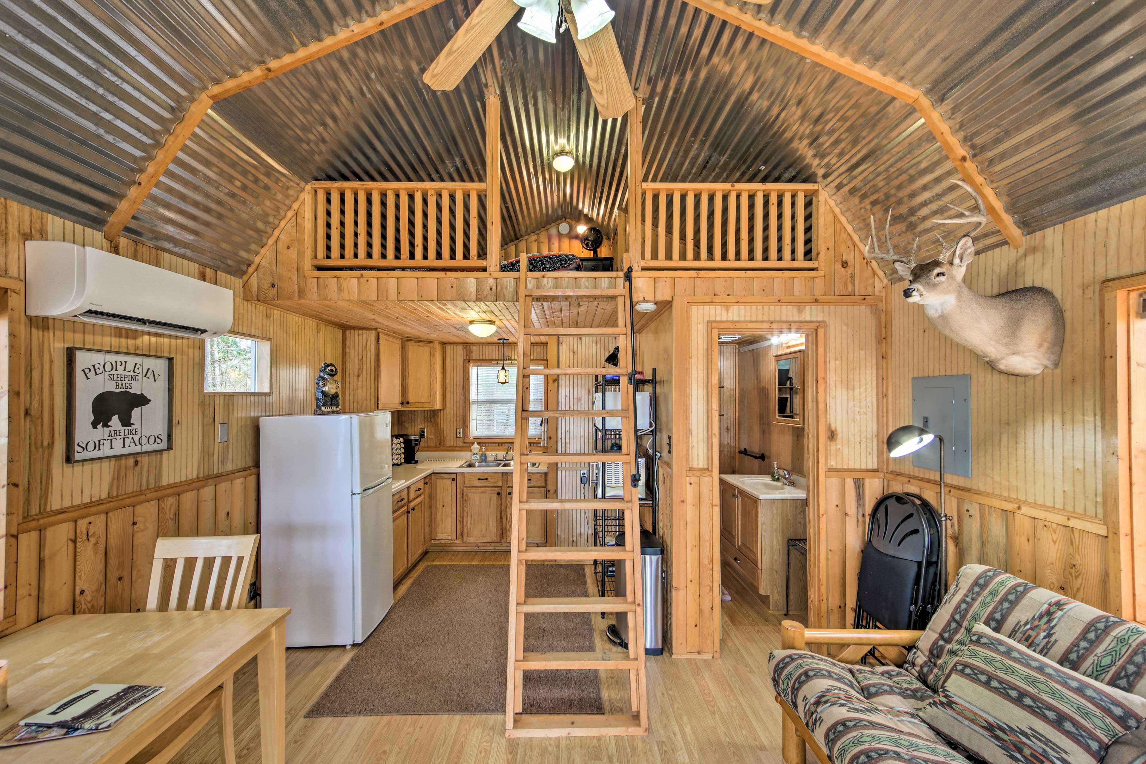 Access to Additional Sleeping Loft