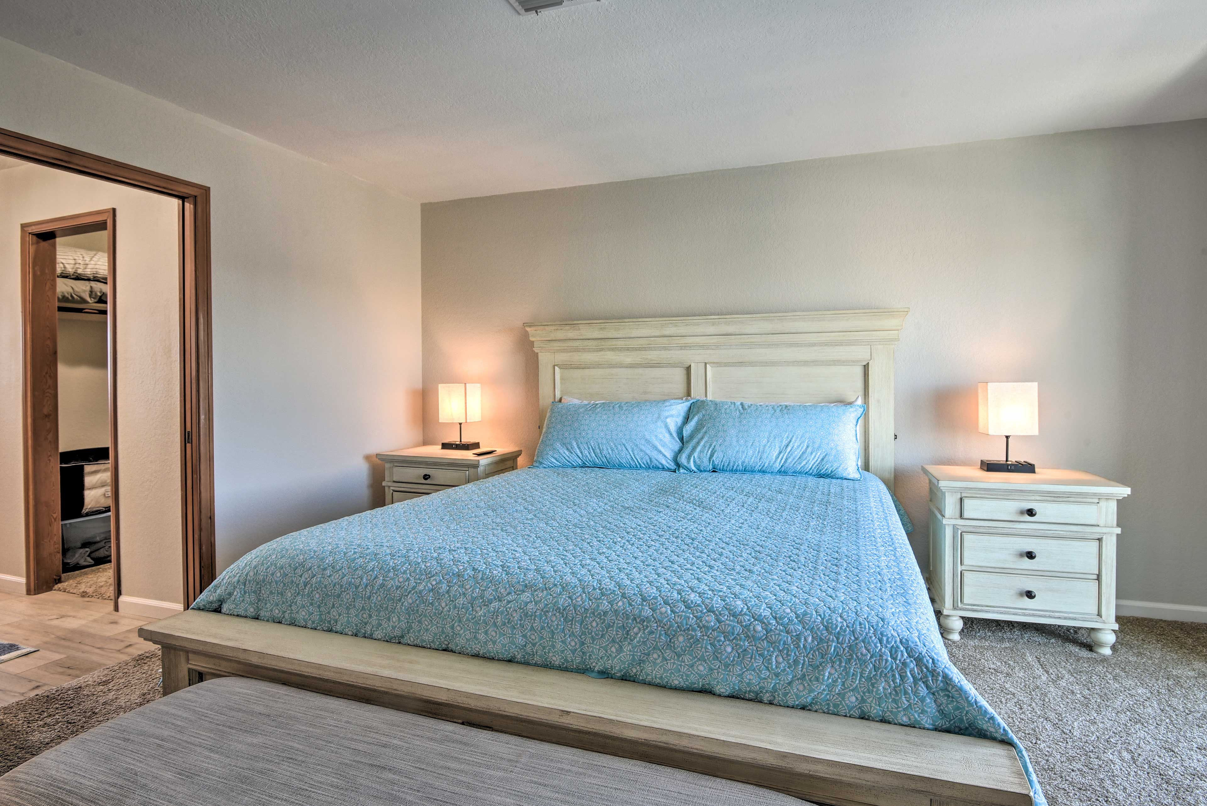 Bedroom 1 | Smart TV | En-Suite Bathroom