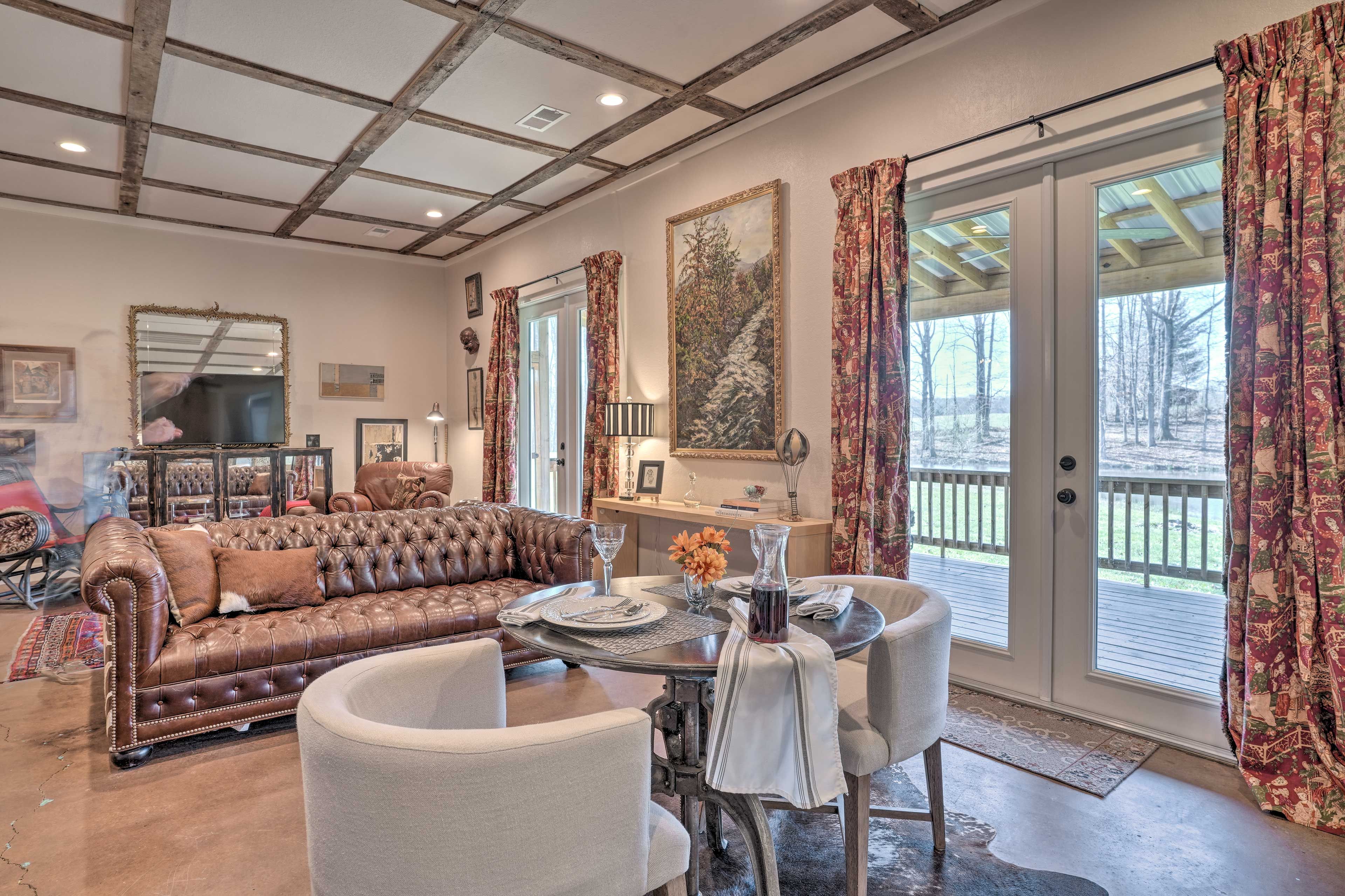 Living Room | Dining Area | Dishware + Flatware