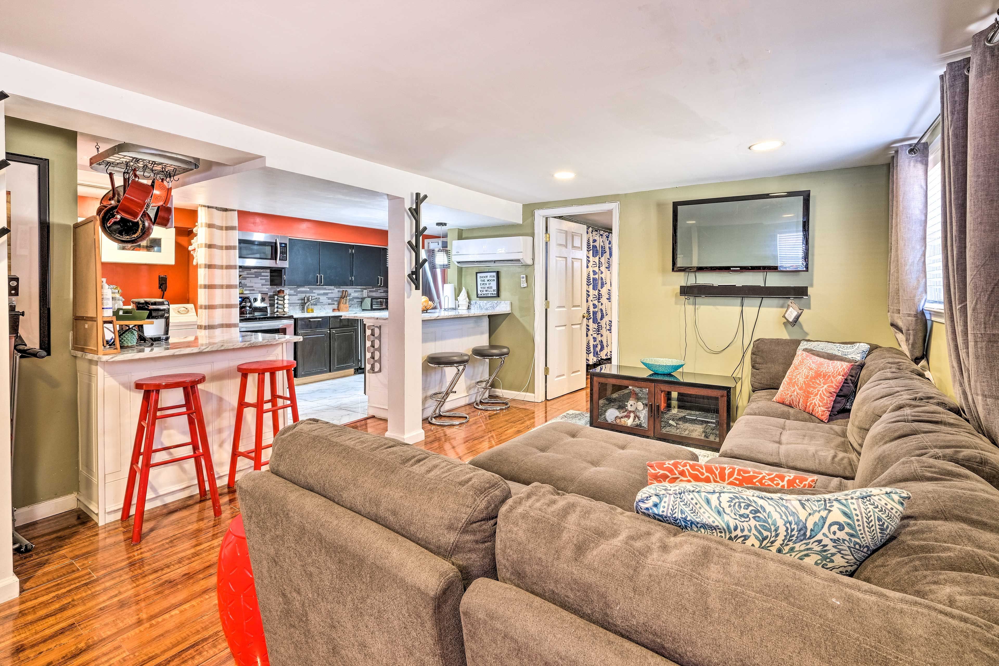 Living Room | Central A/C