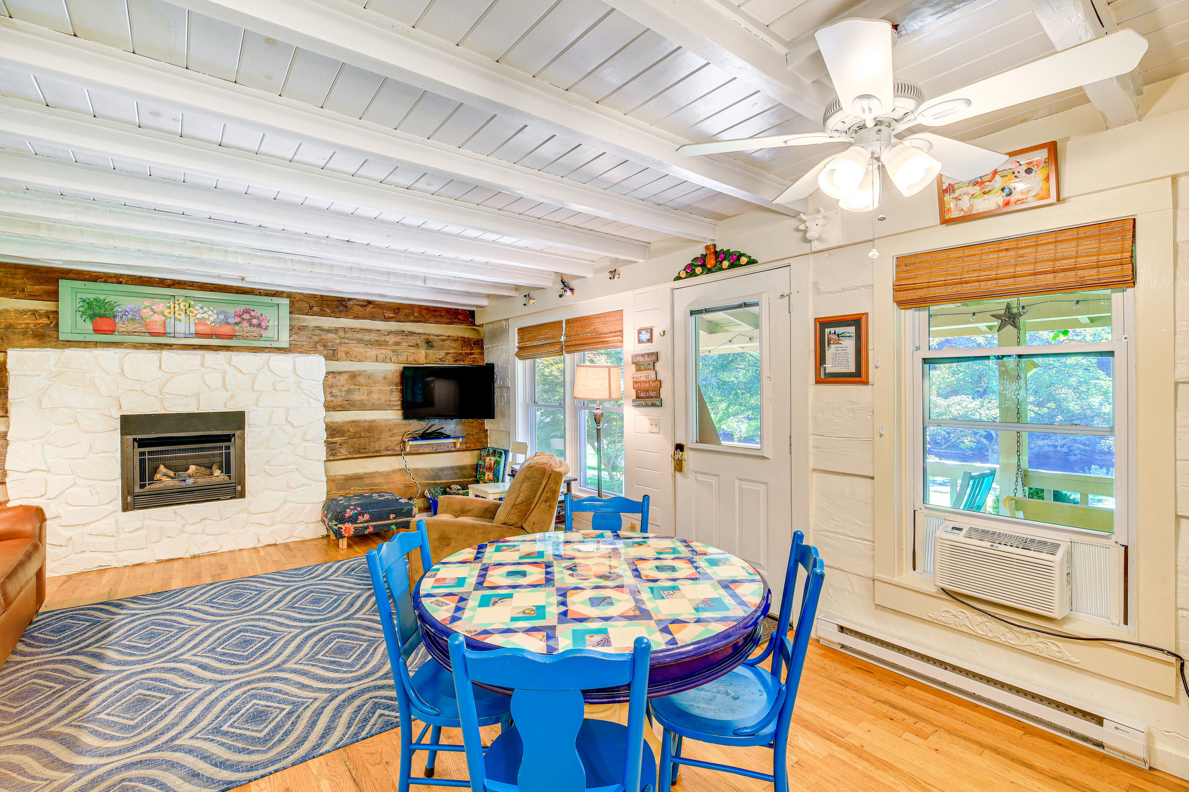 Dining Area | Window A/C Units
