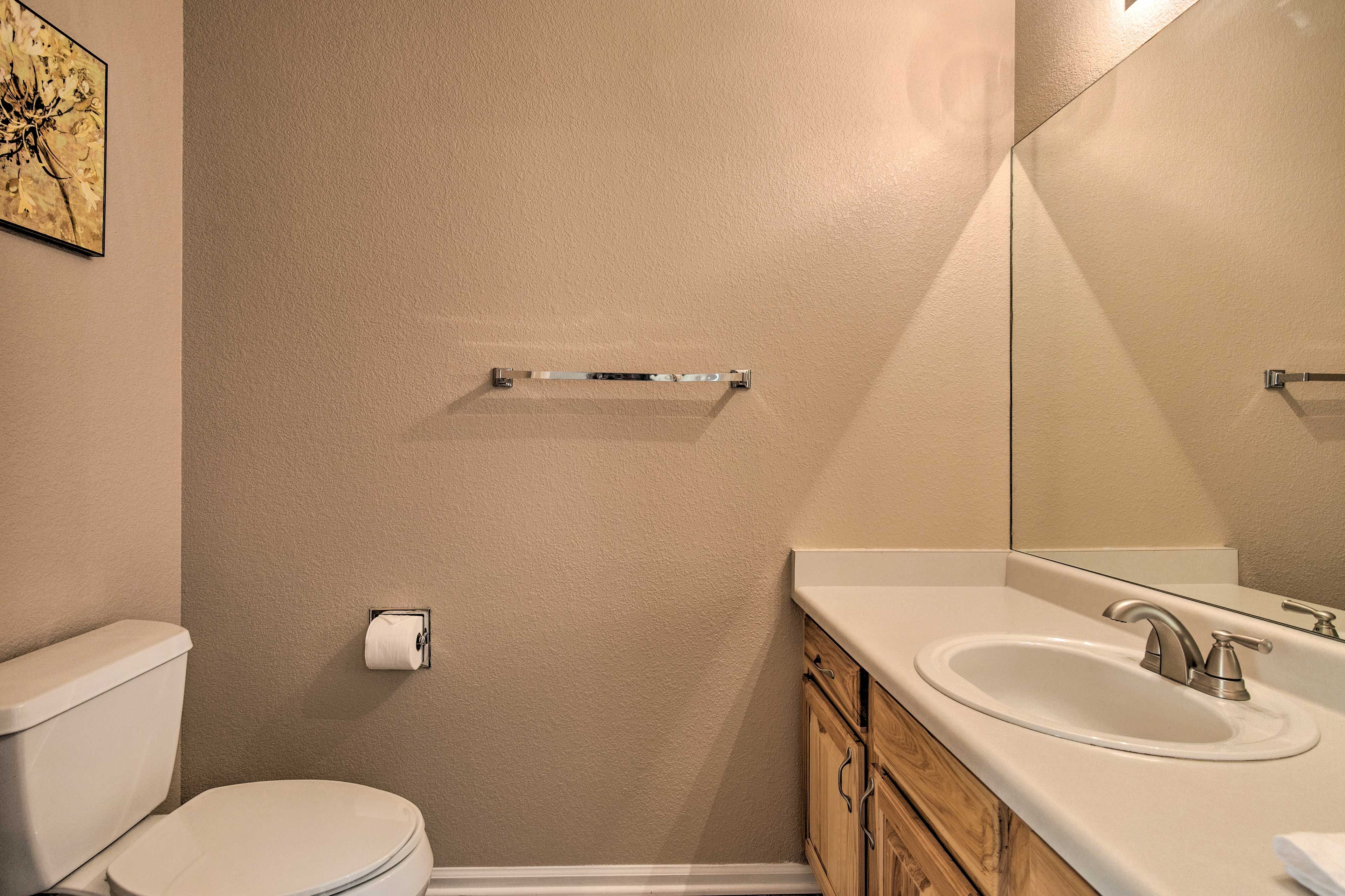 Half Bathroom | First Floor | Toiletries Provided