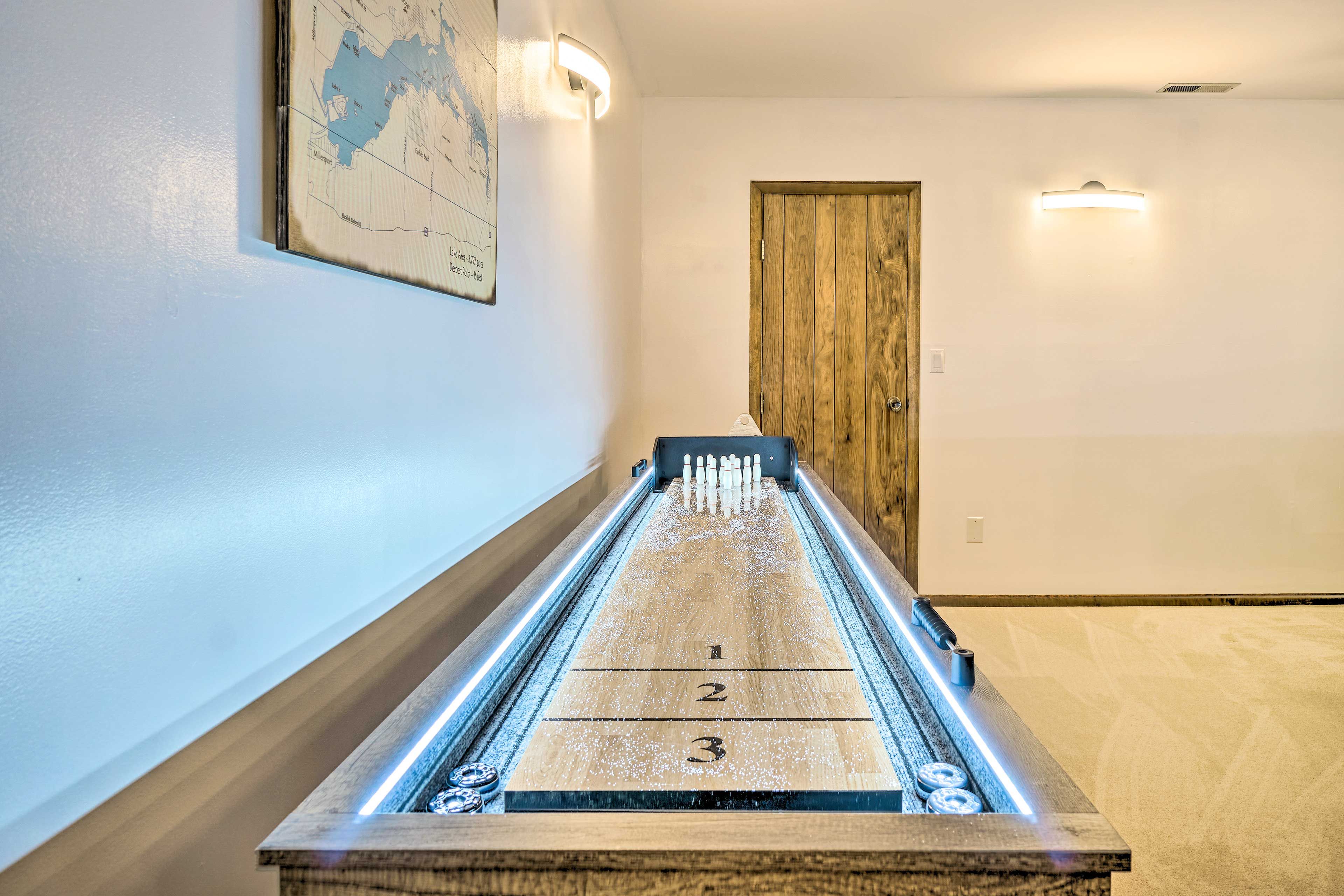 Game Room | Bowling Shuffleboard