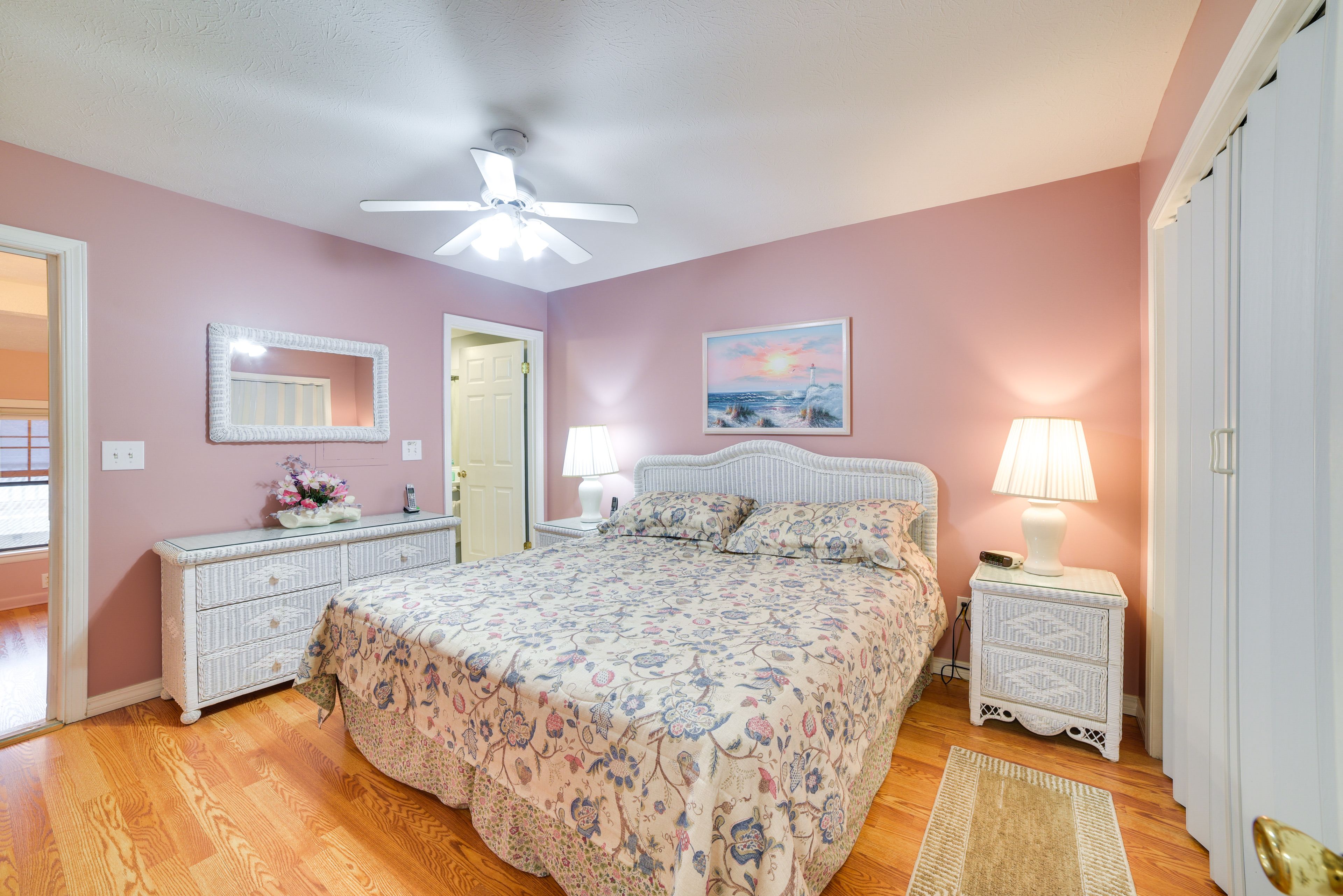 Bedroom 1 | 2nd Floor | King Bed | Linens Provided
