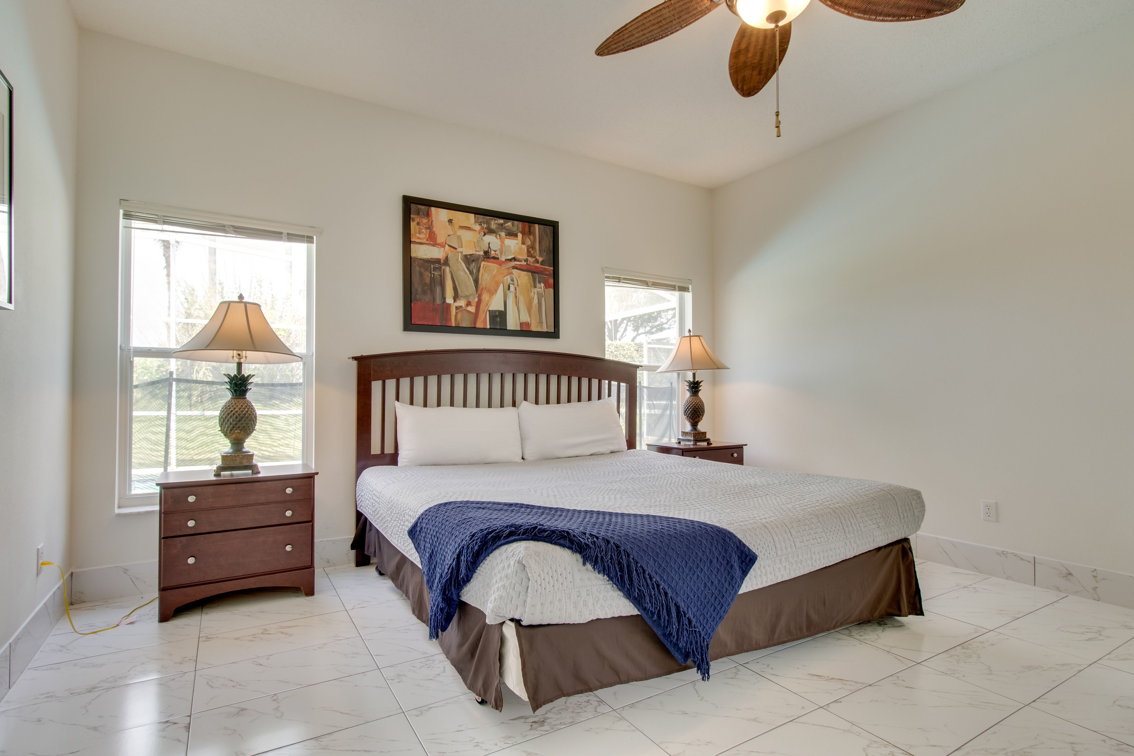 Bedroom 1 | California King Bed | Main Floor