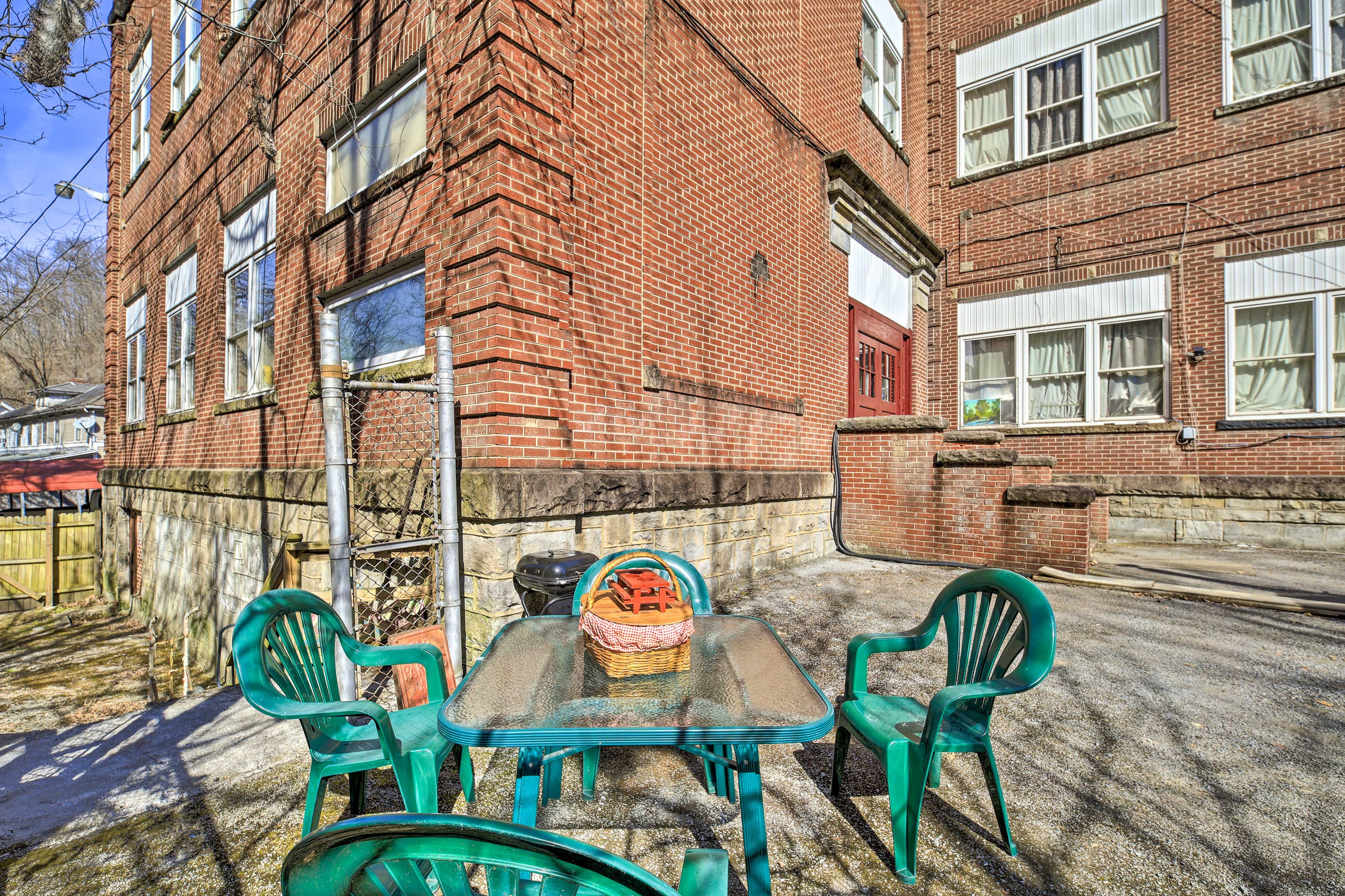 Community Outdoor Dining Area