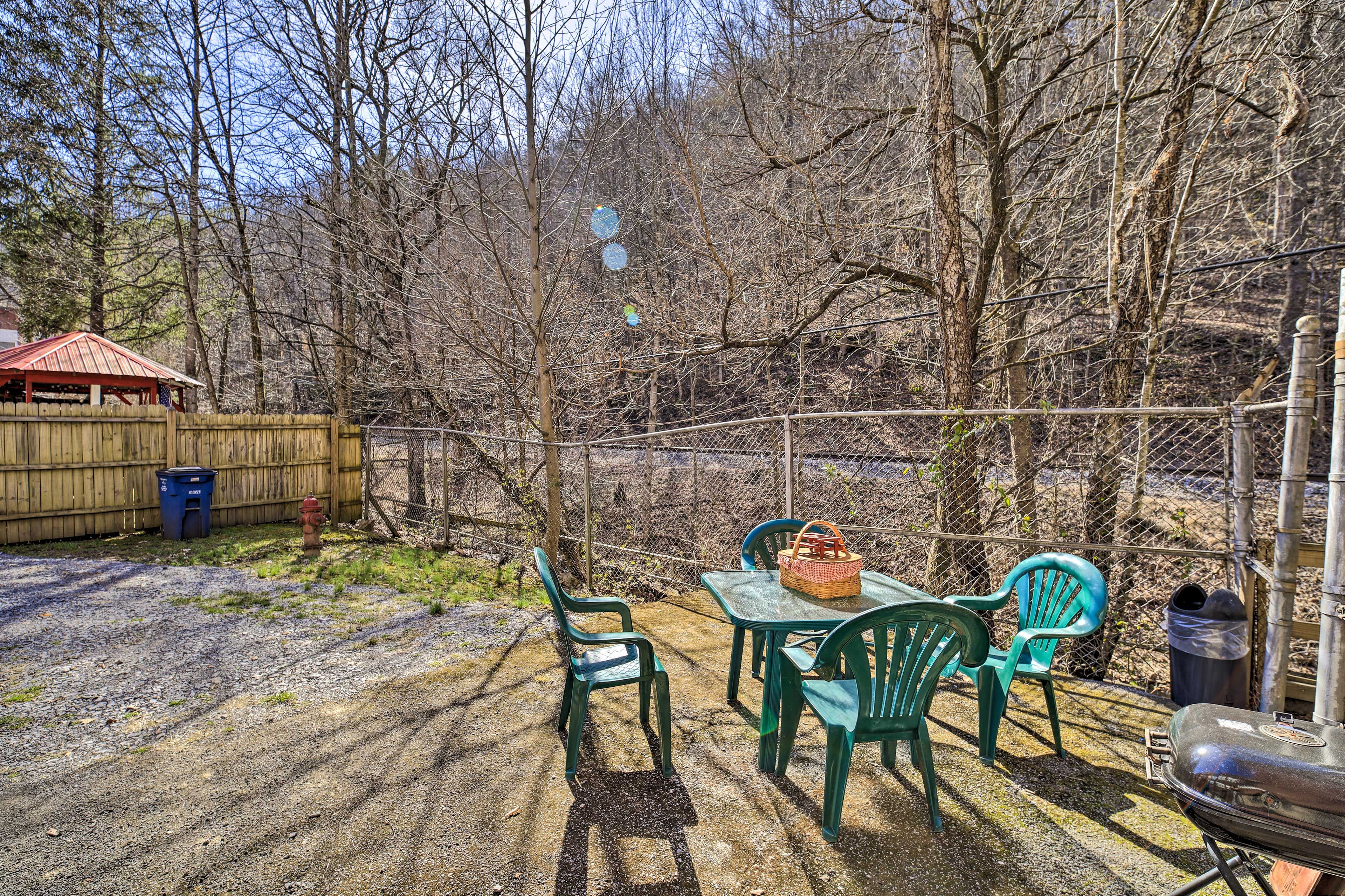 Community Outdoor Dining Area