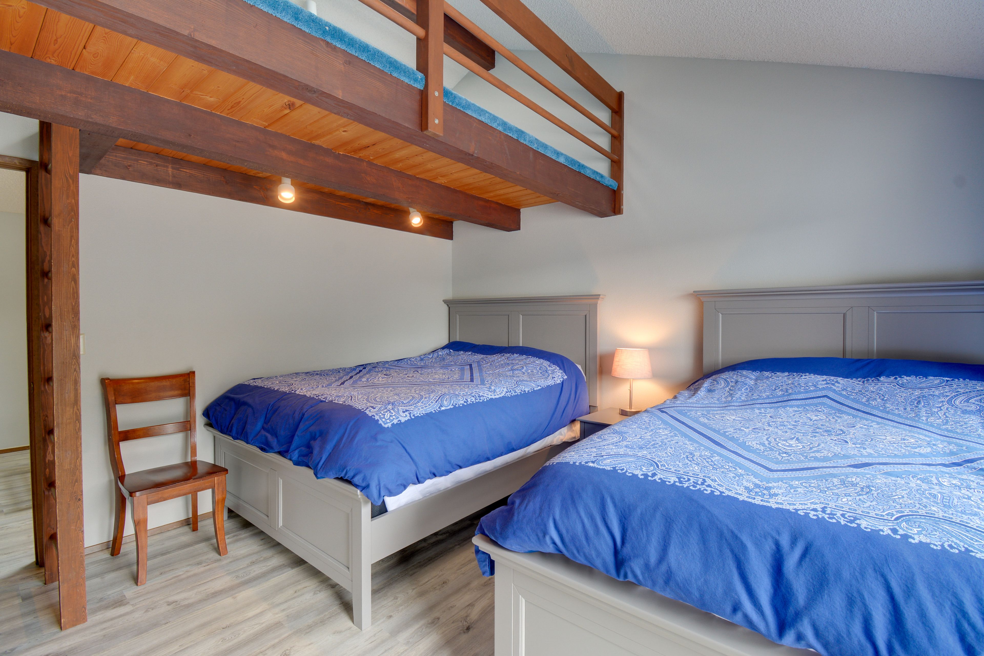 Bedroom 2 | 2 Queen Beds | Private Balcony