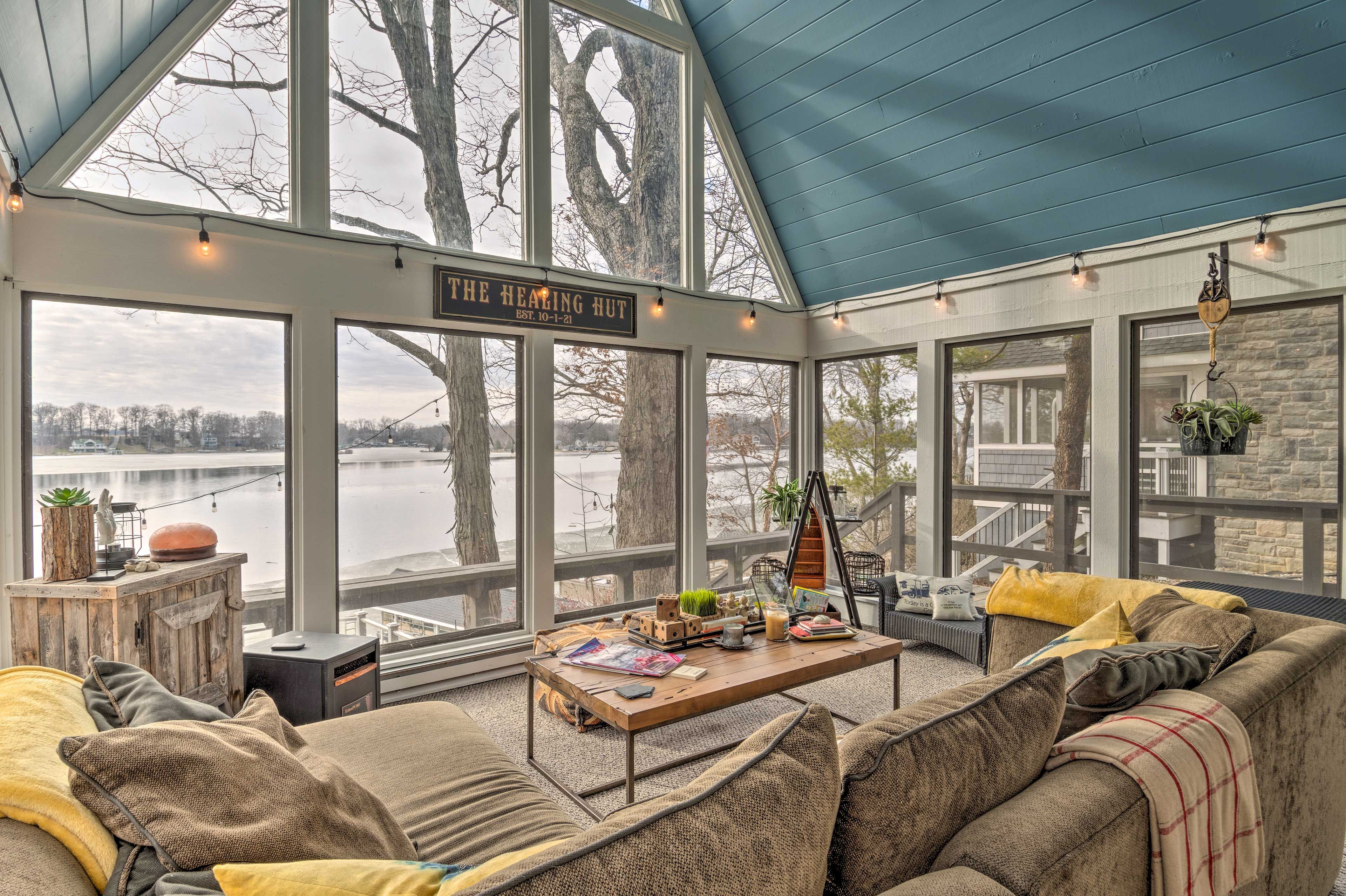 Sunroom | 1st Floor | Large Gable Windows