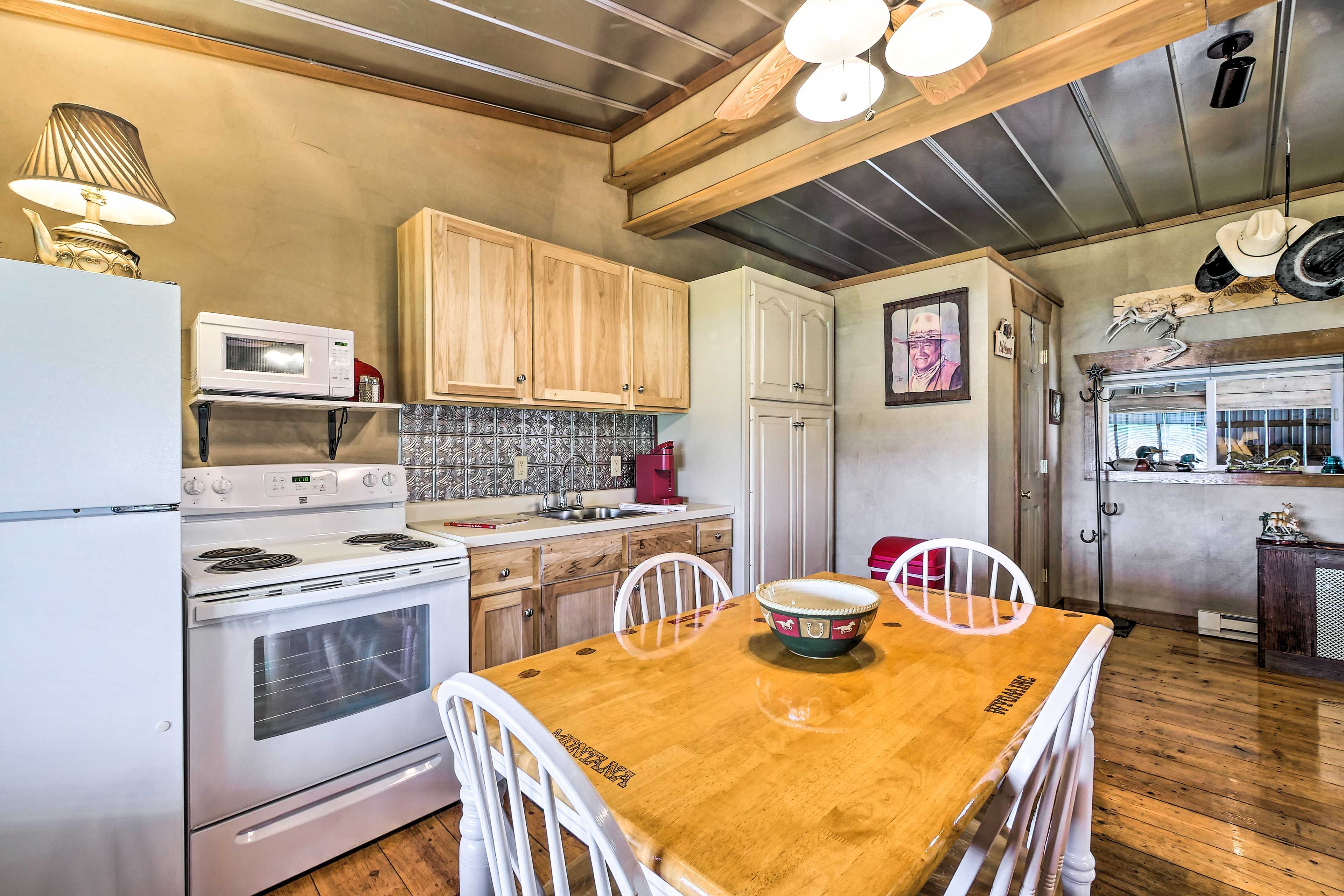 Well-Equipped Kitchen