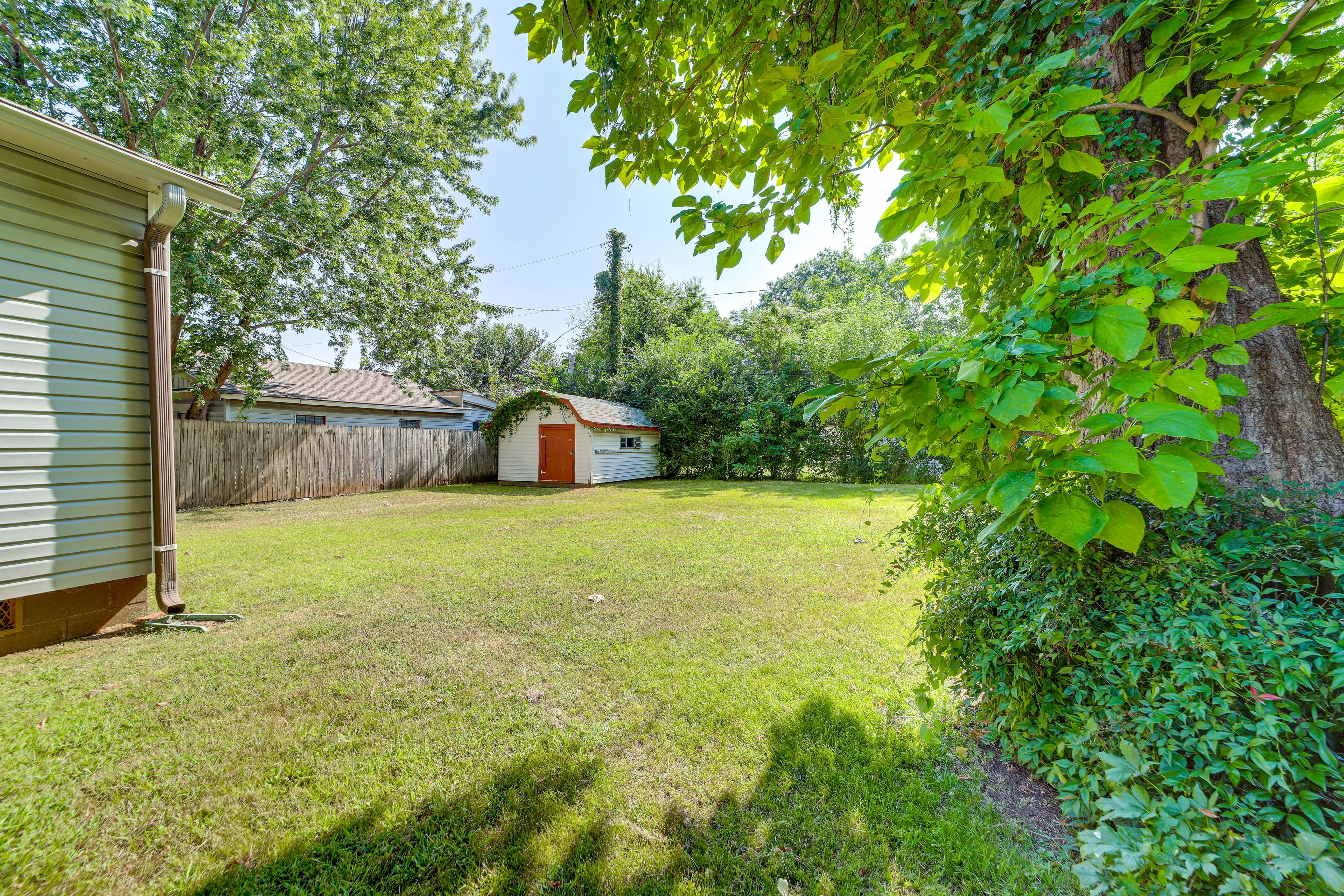 House Exterior | Spacious Backyard