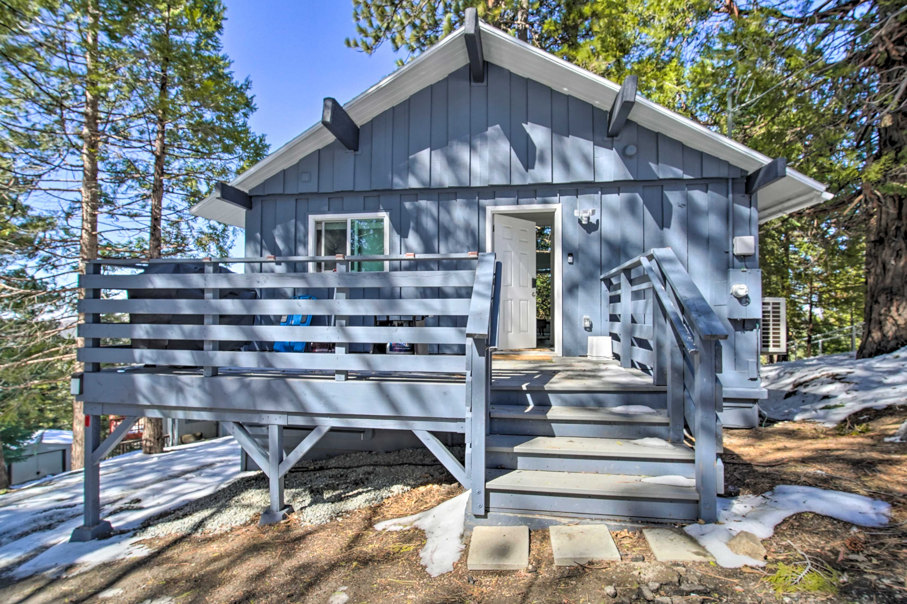 Cabin Exterior | 3 Exterior Cameras | Driveway Parking (2 Vehicles)