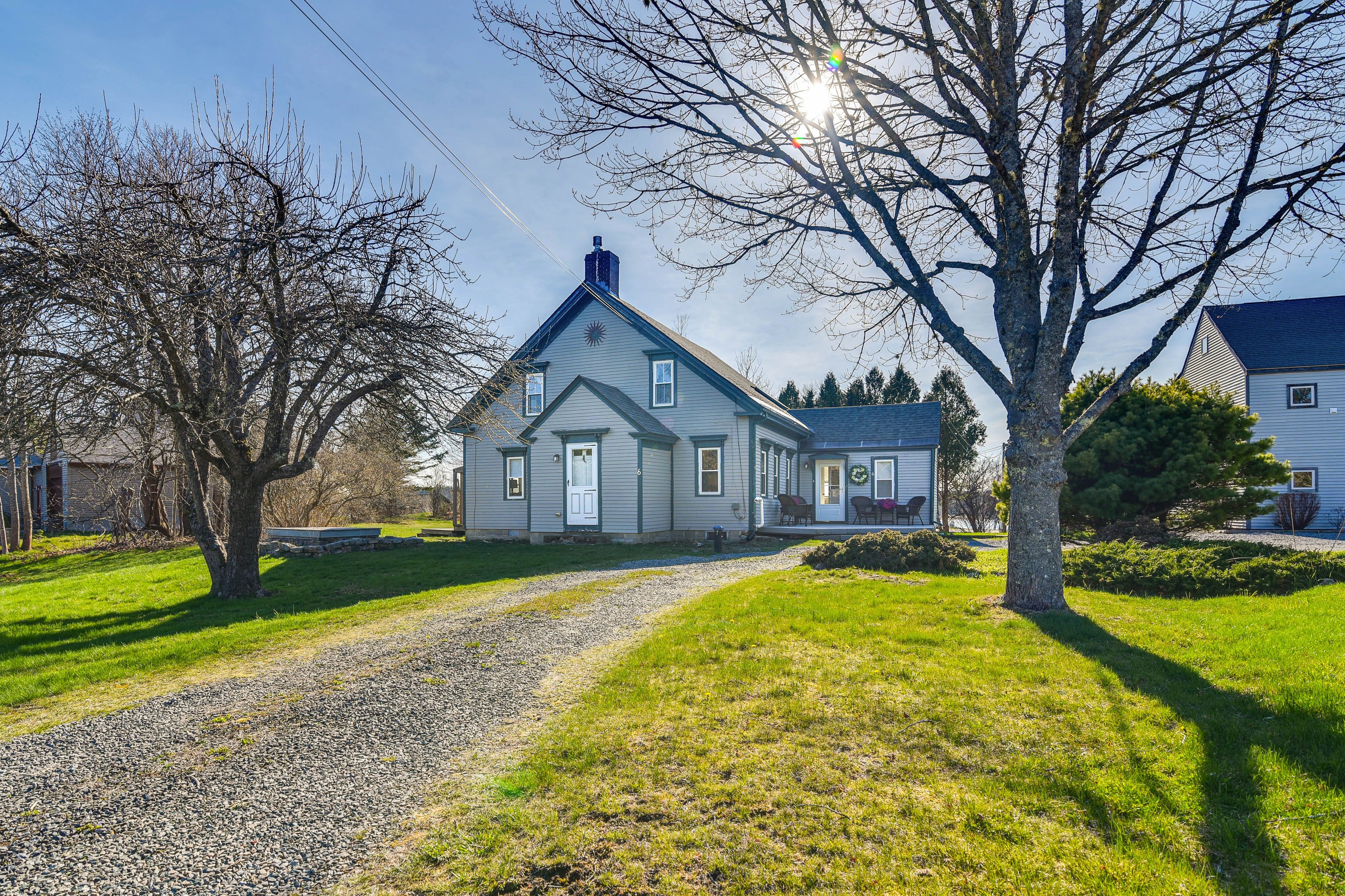 Bass Harbor Vacation Rental | 4BR | 2BA | Stairs Required to Access