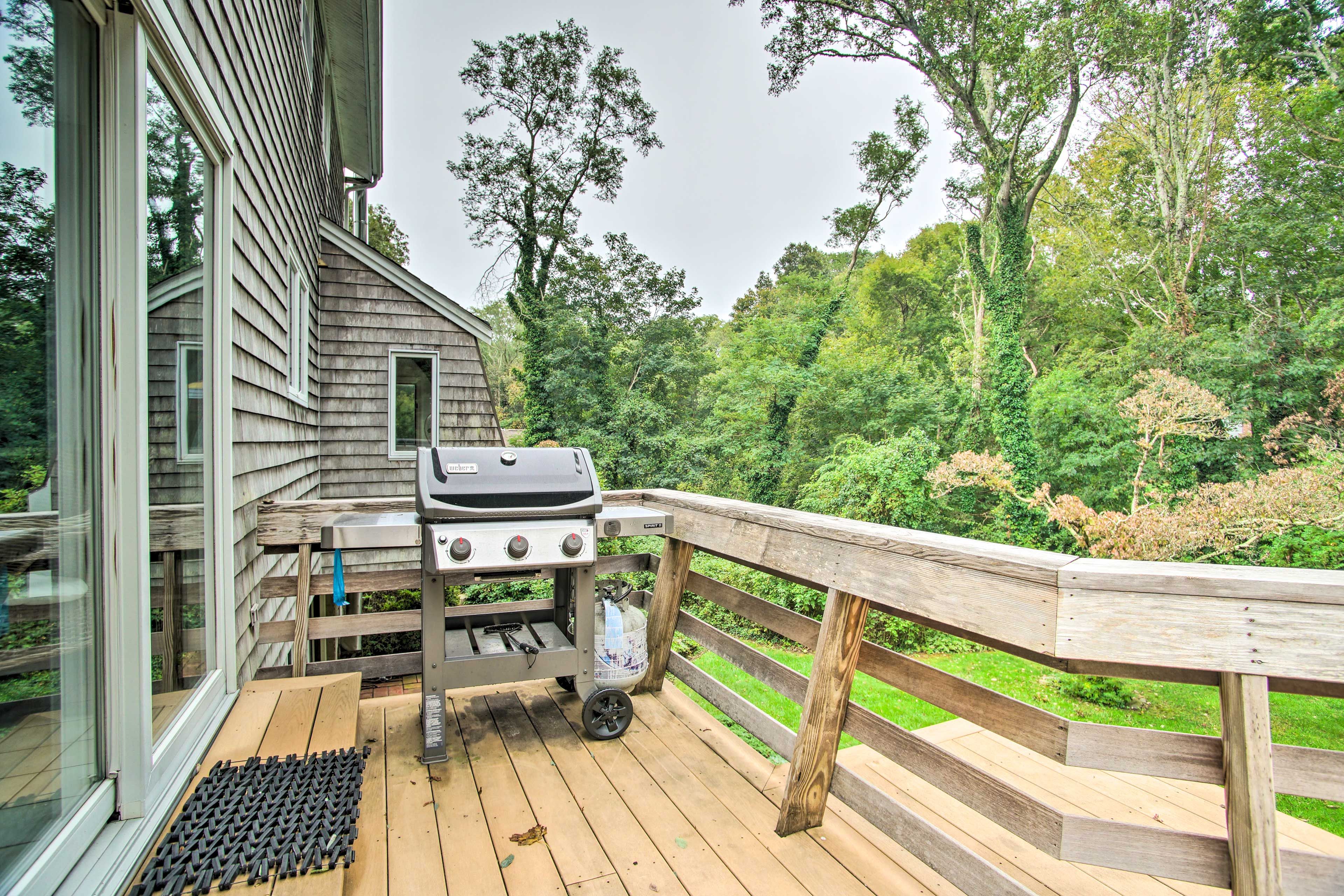 Private Deck | Gas Grill | Outdoor Dining | Yard Access