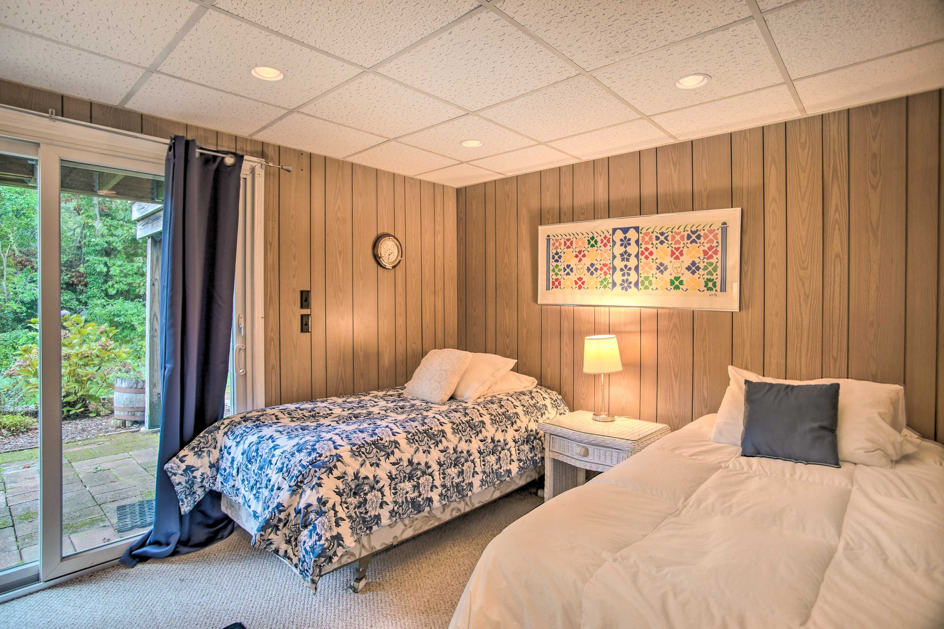 Bedroom 4 | 2 Twin Beds | Lower Level