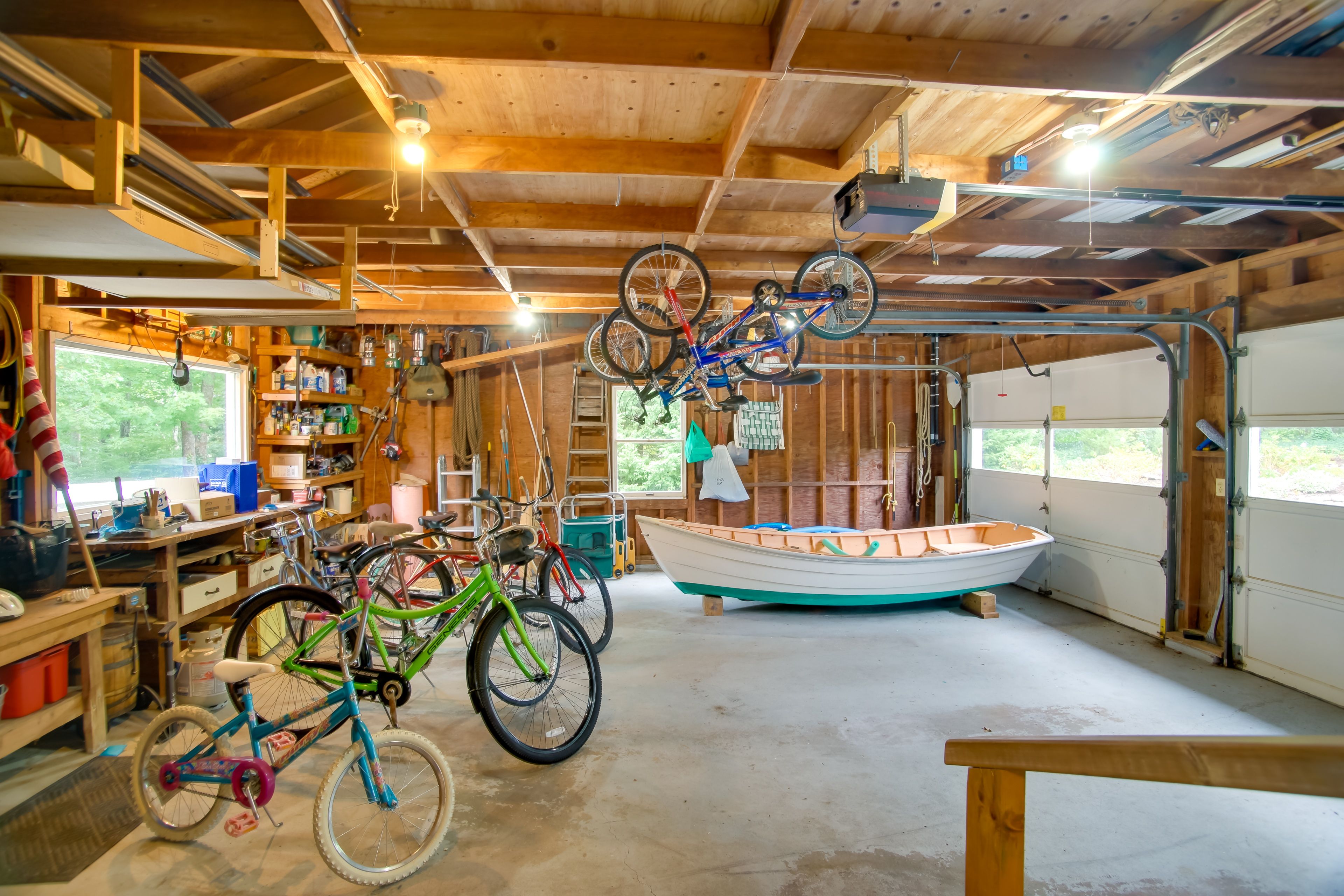 Garage | Bicycles | Kayaks | Outdoor Basketball Hoop