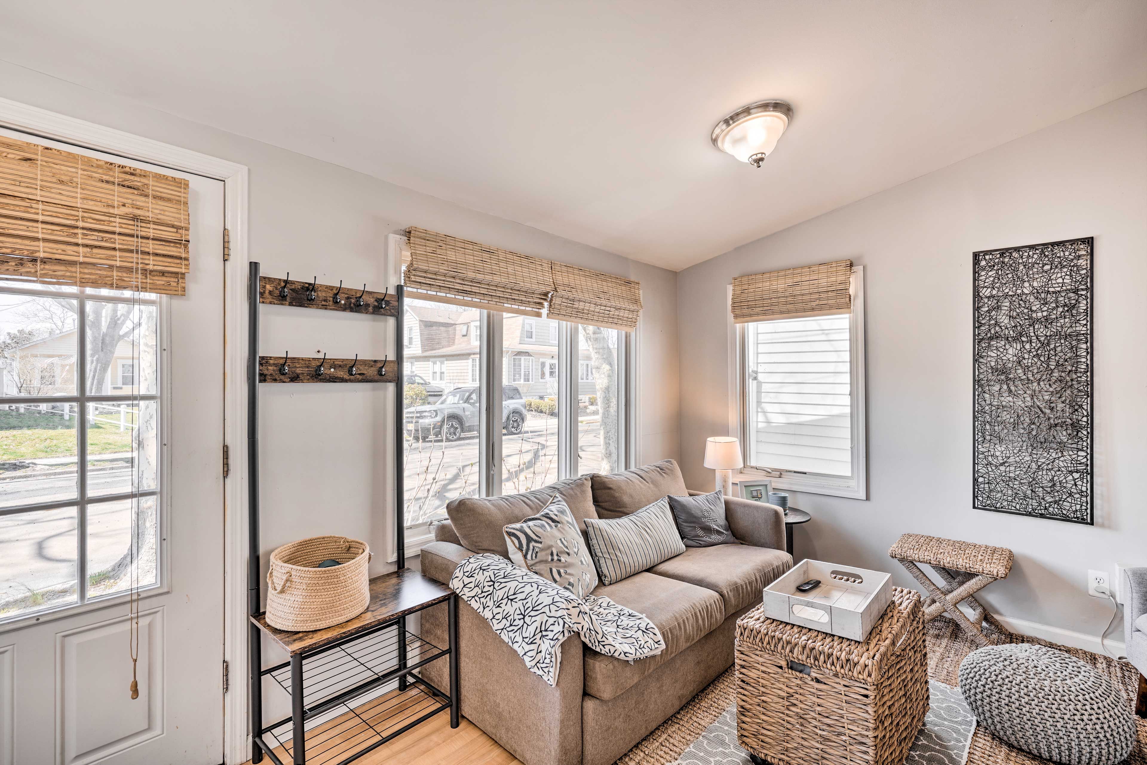 Belmar Vacation Rental | 1BR | 1BA | 500 Sq Ft | 2 Steps to Enter