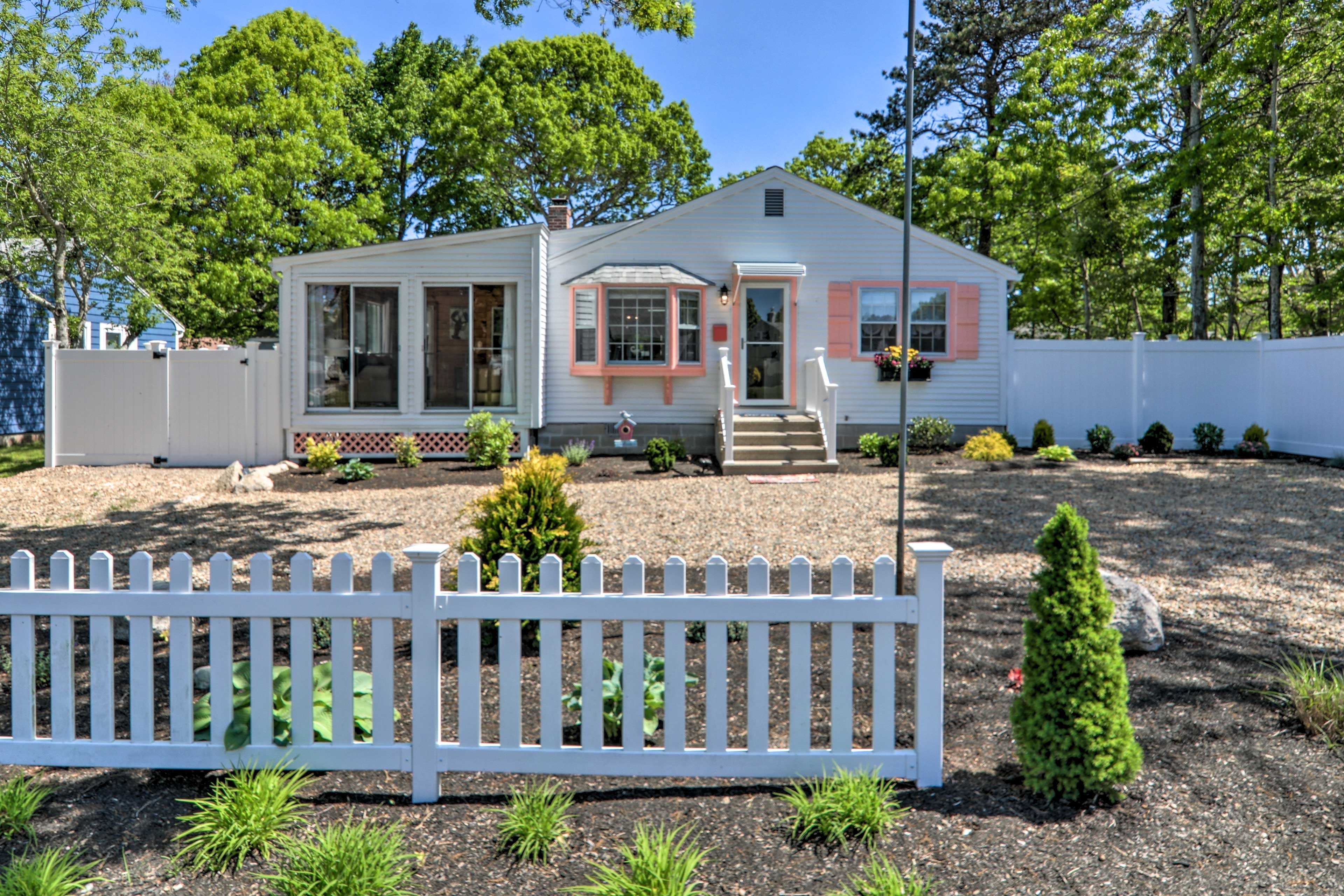 West Yarmouth Vacation Rental | 3BR | 1BA | Stairs Required for Access