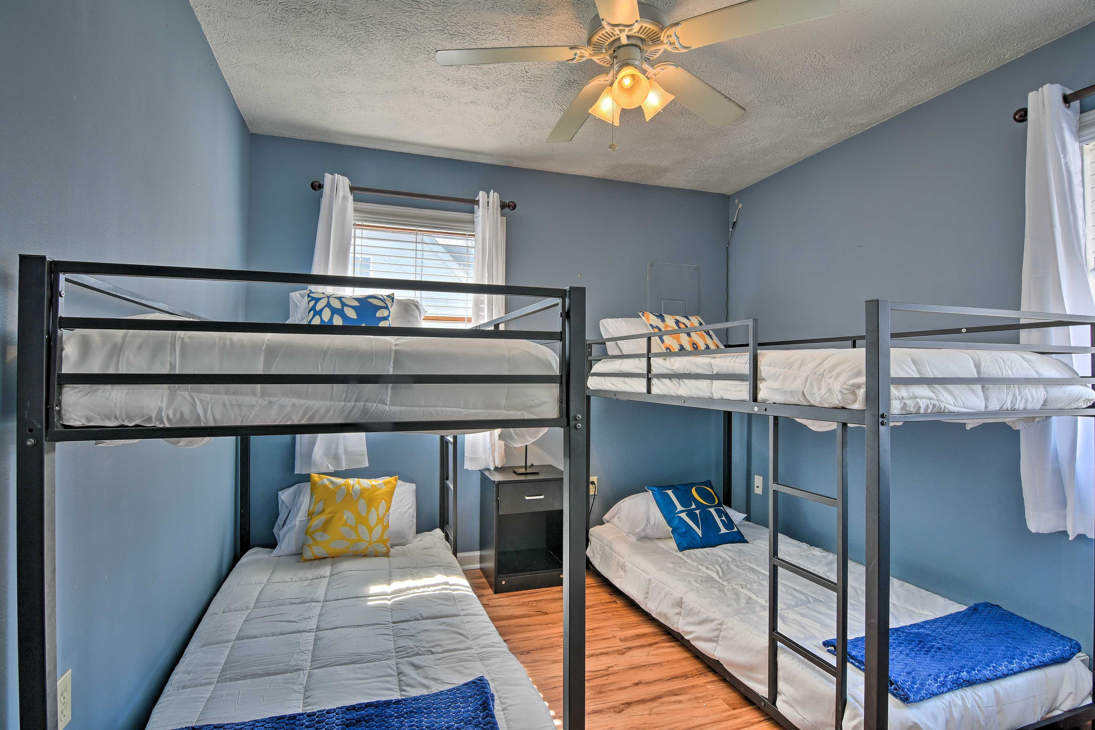 Bedroom 3 | 2 Twin Bunk Beds