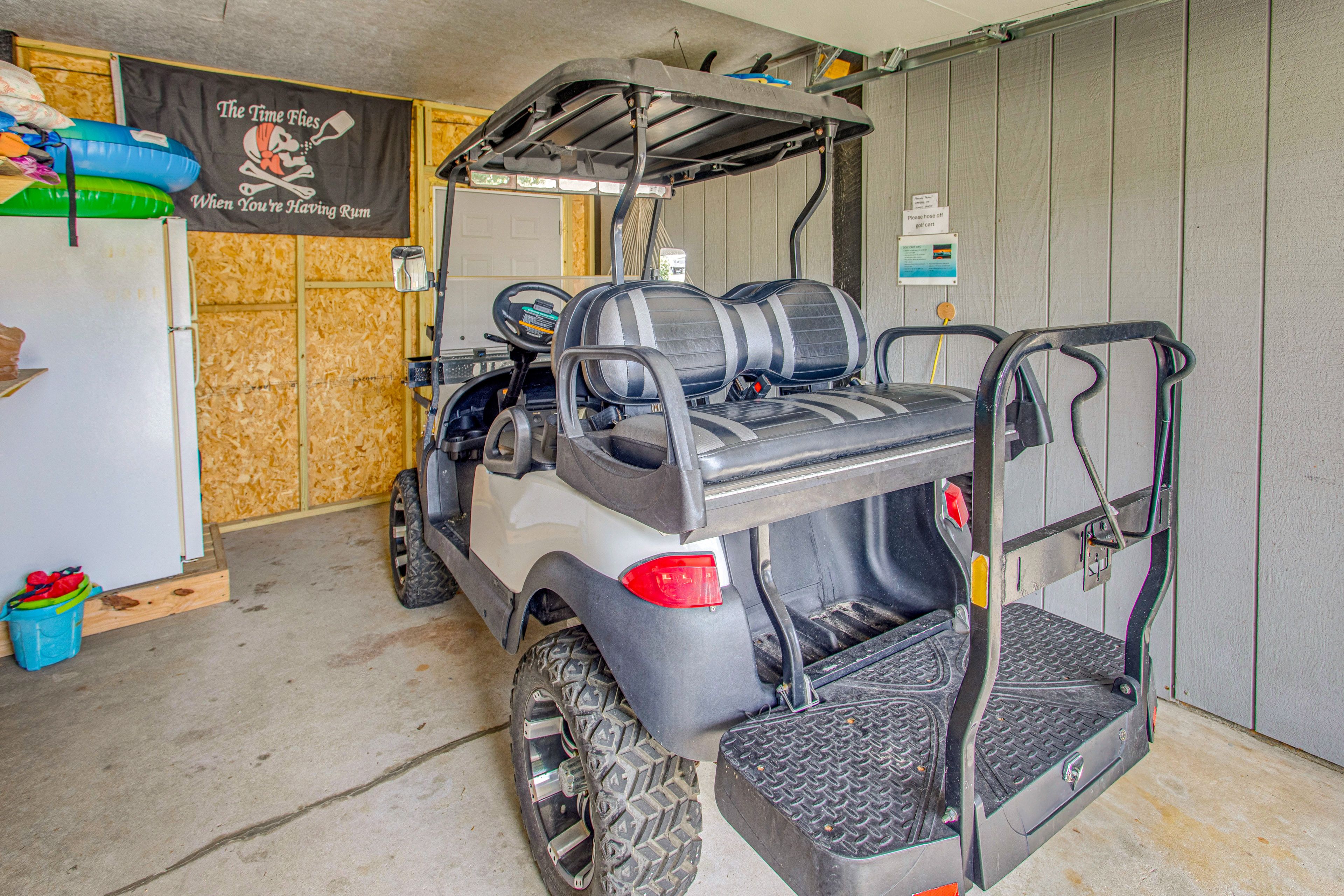 Golf Cart Provided