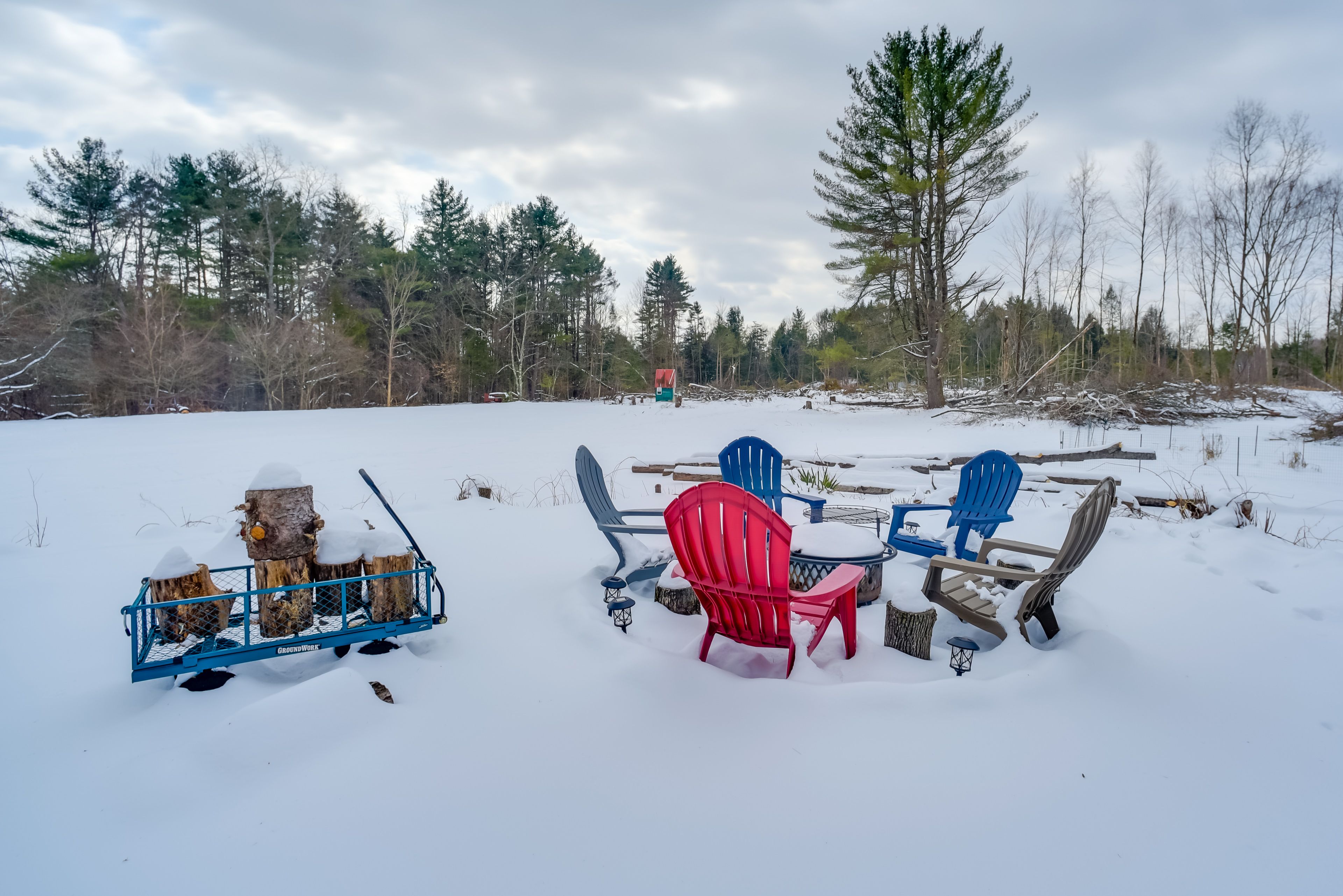 55-Acre Property | Fire Pit (Wood Provided)
