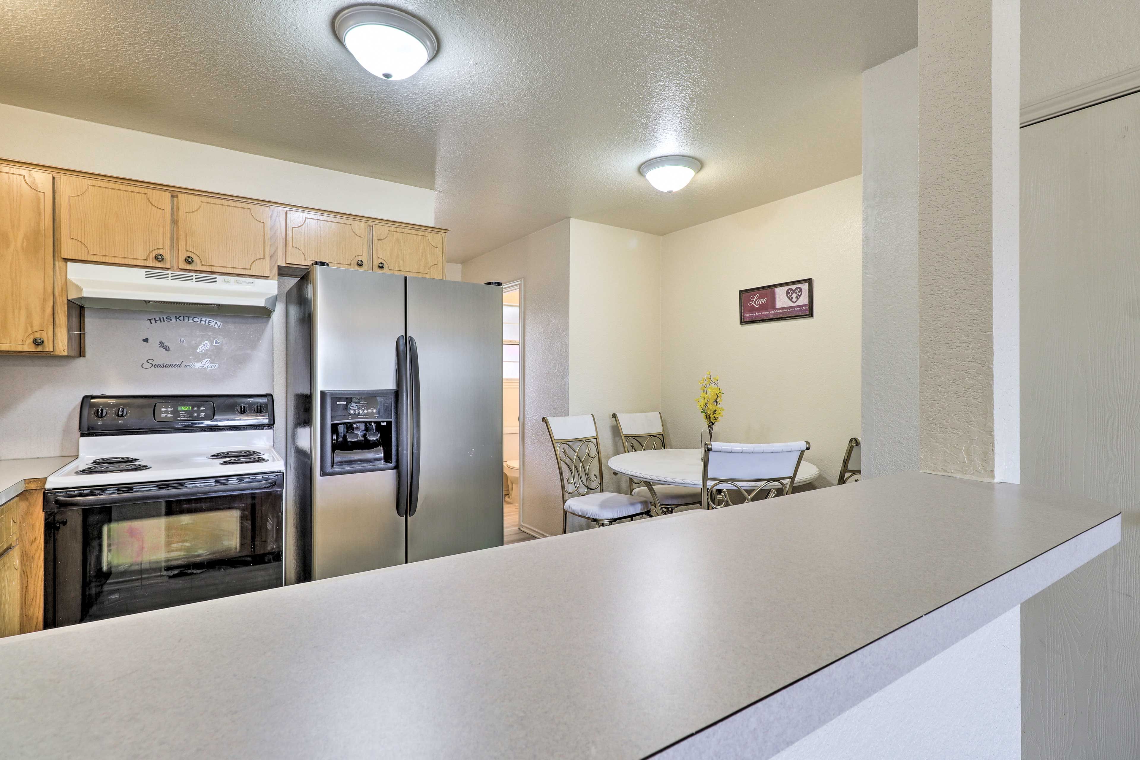 Kitchen | Fully Equipped | Cooking Basics | Dishware & Flatware