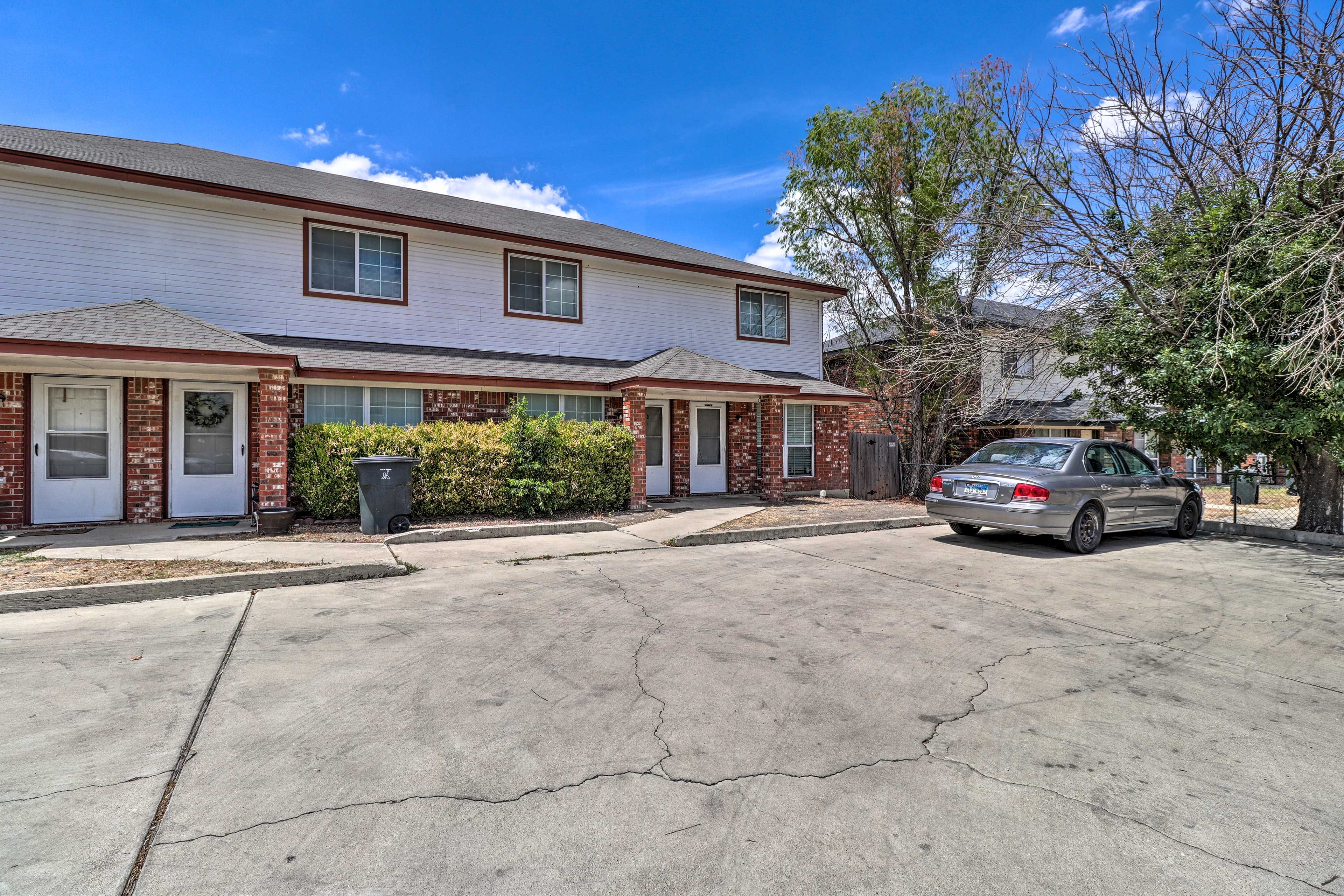Property Exterior | Community Parking Lot (2 Vehicles) | Free Street Parking
