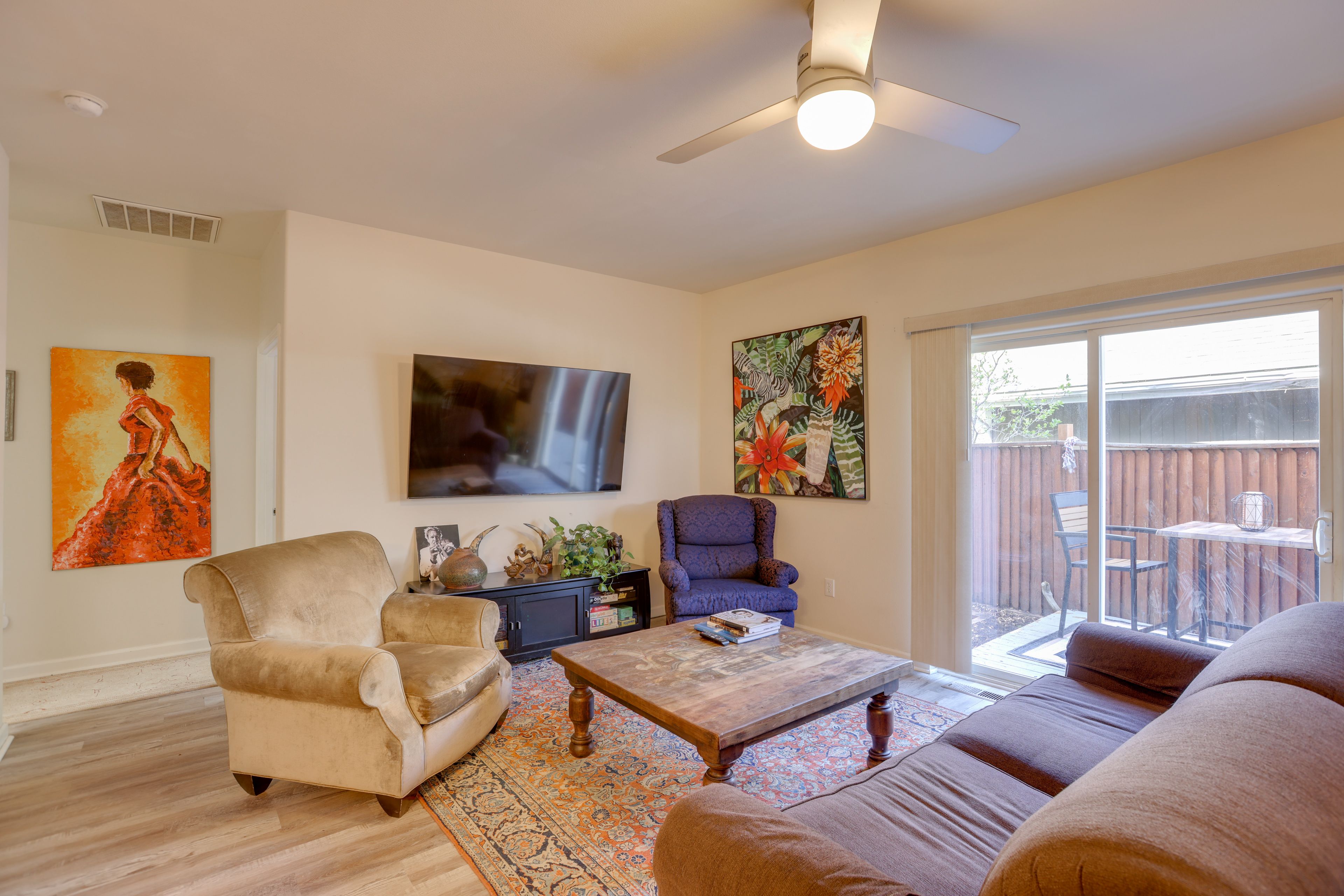 Bend Vacation Rental | 2BR | 2BA | Stairs Required | 1,050 Sq Ft
