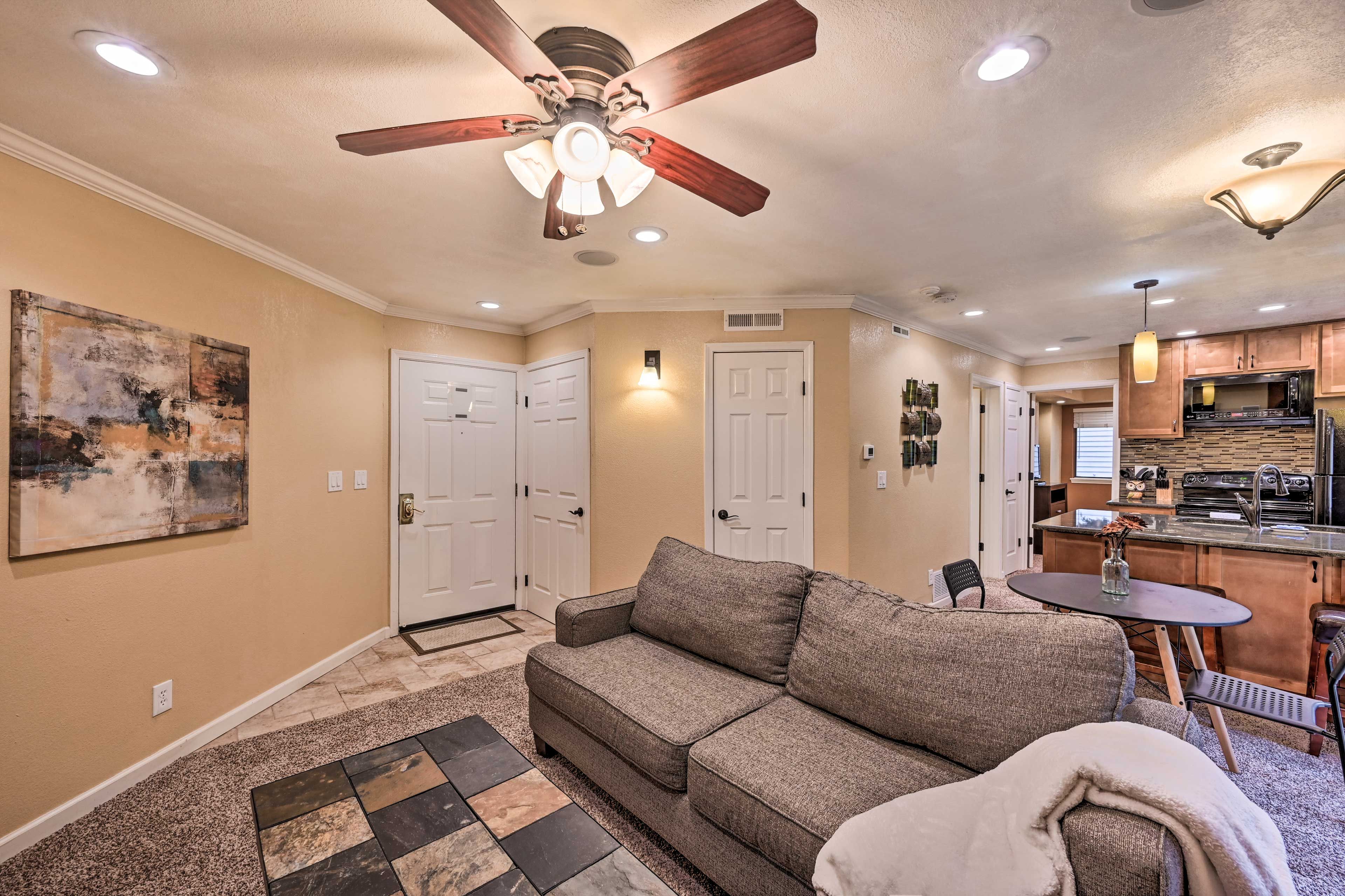 Living Room | Central Air Conditioning & Heating