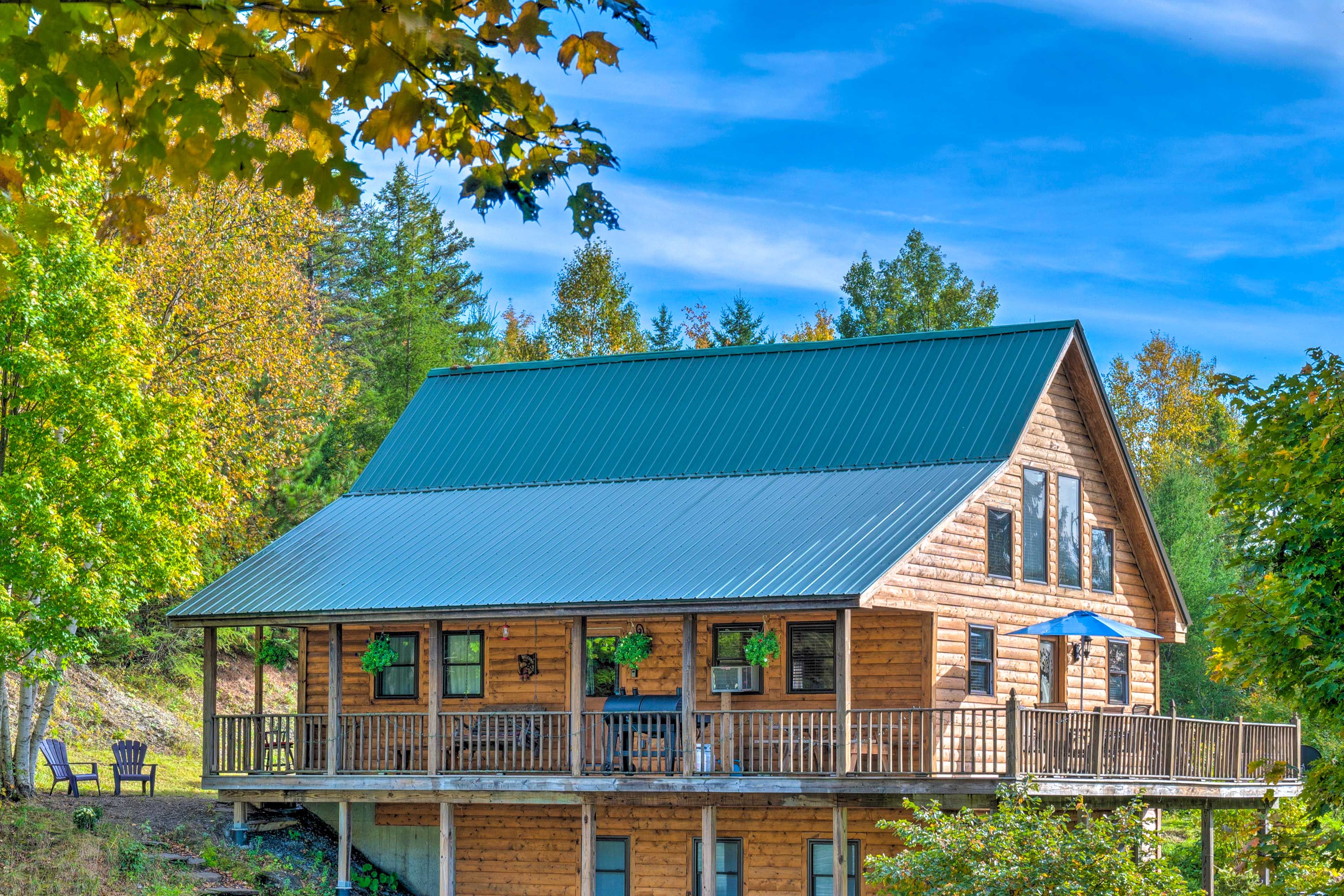 West Danville Vacation Rental | 2BR | 2BA | 1 Step to Access | 1,500 Sq Ft