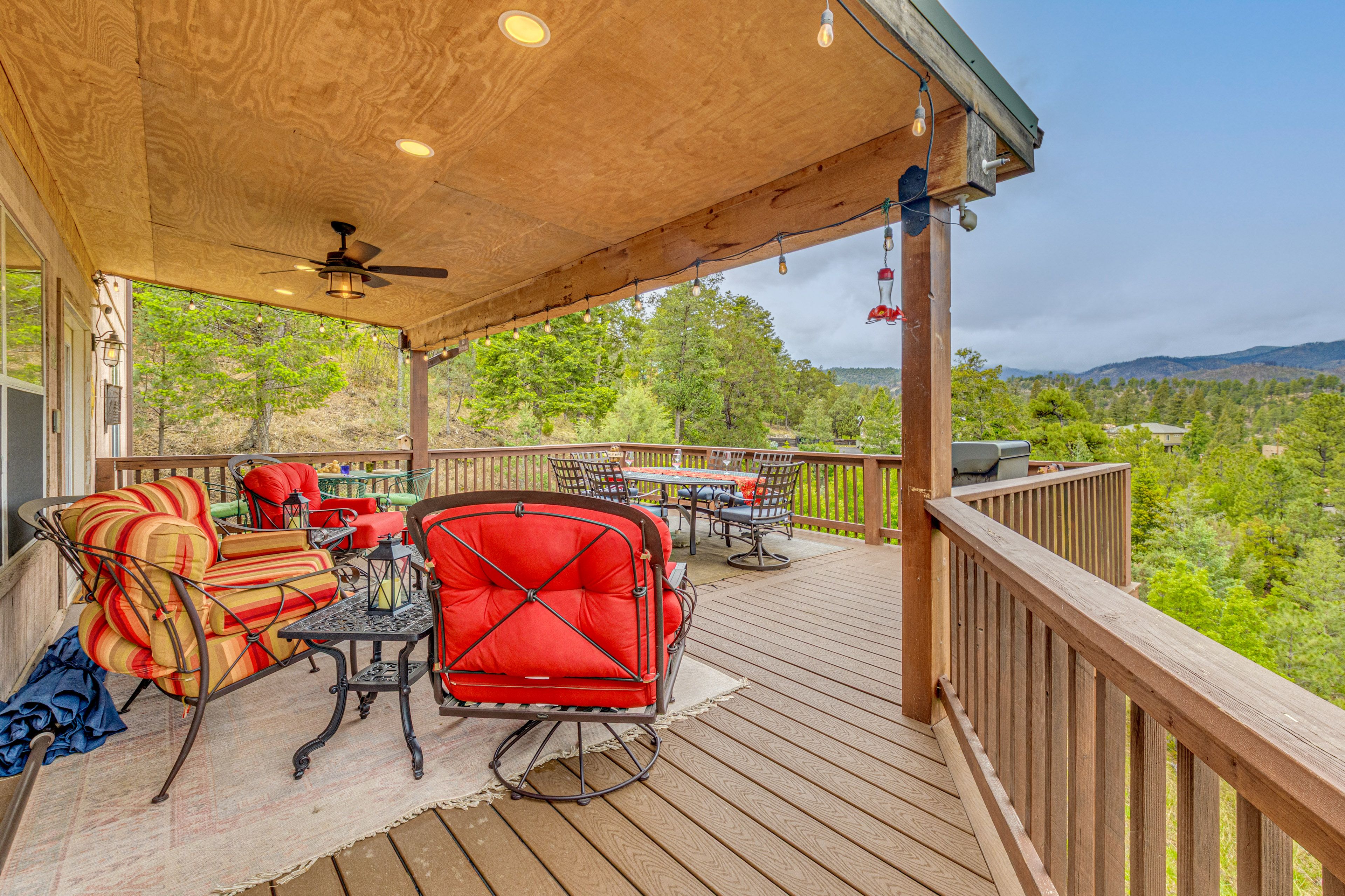 Private Wraparound Deck | Outdoor Dining Areas | Gas Grill