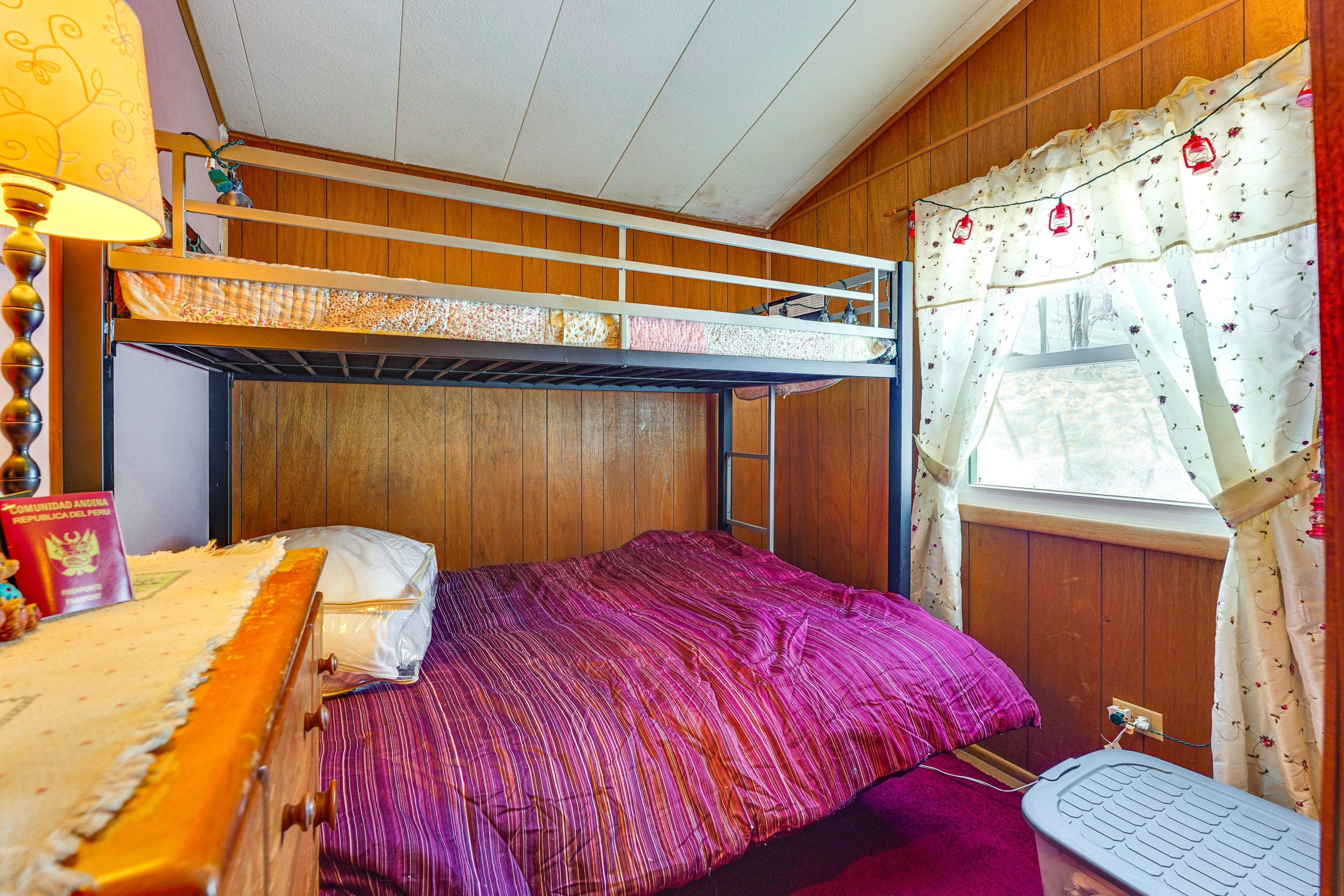 Bedroom 2 | Lofted Twin Bed | Full Futon | Linens Provided