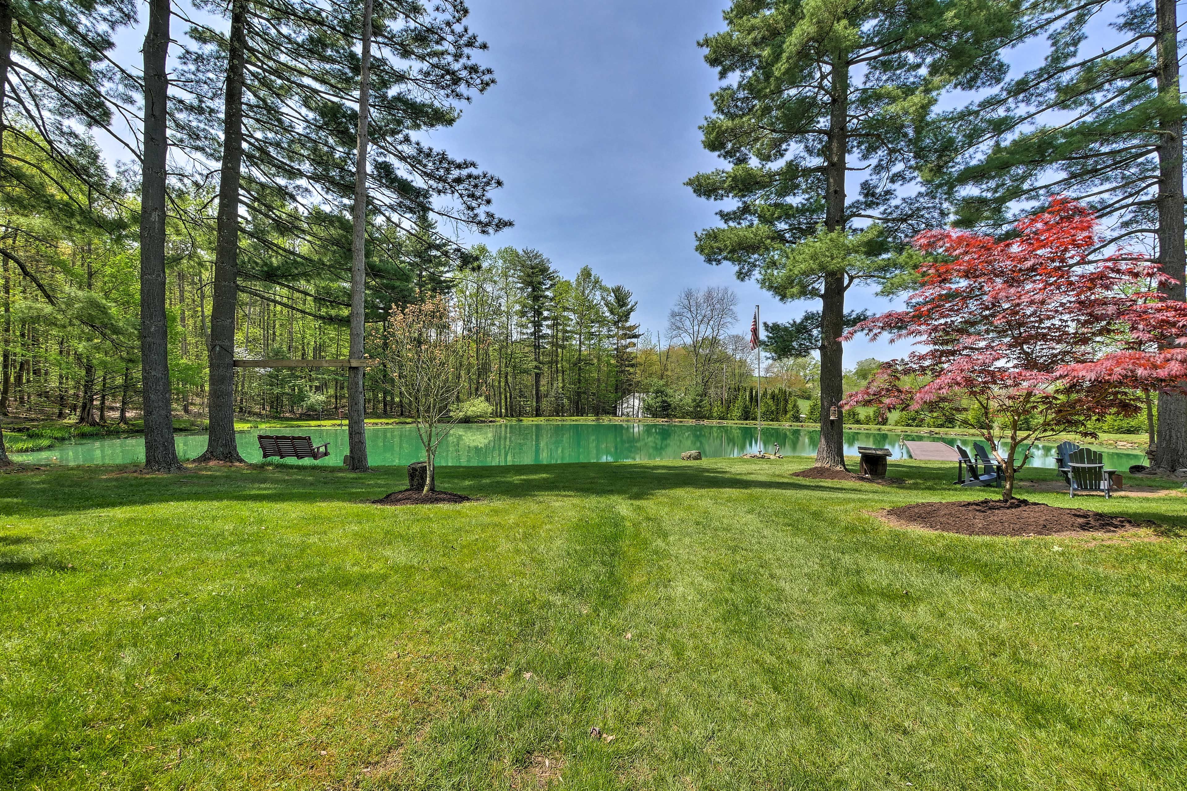 Private Pond | Yard Games