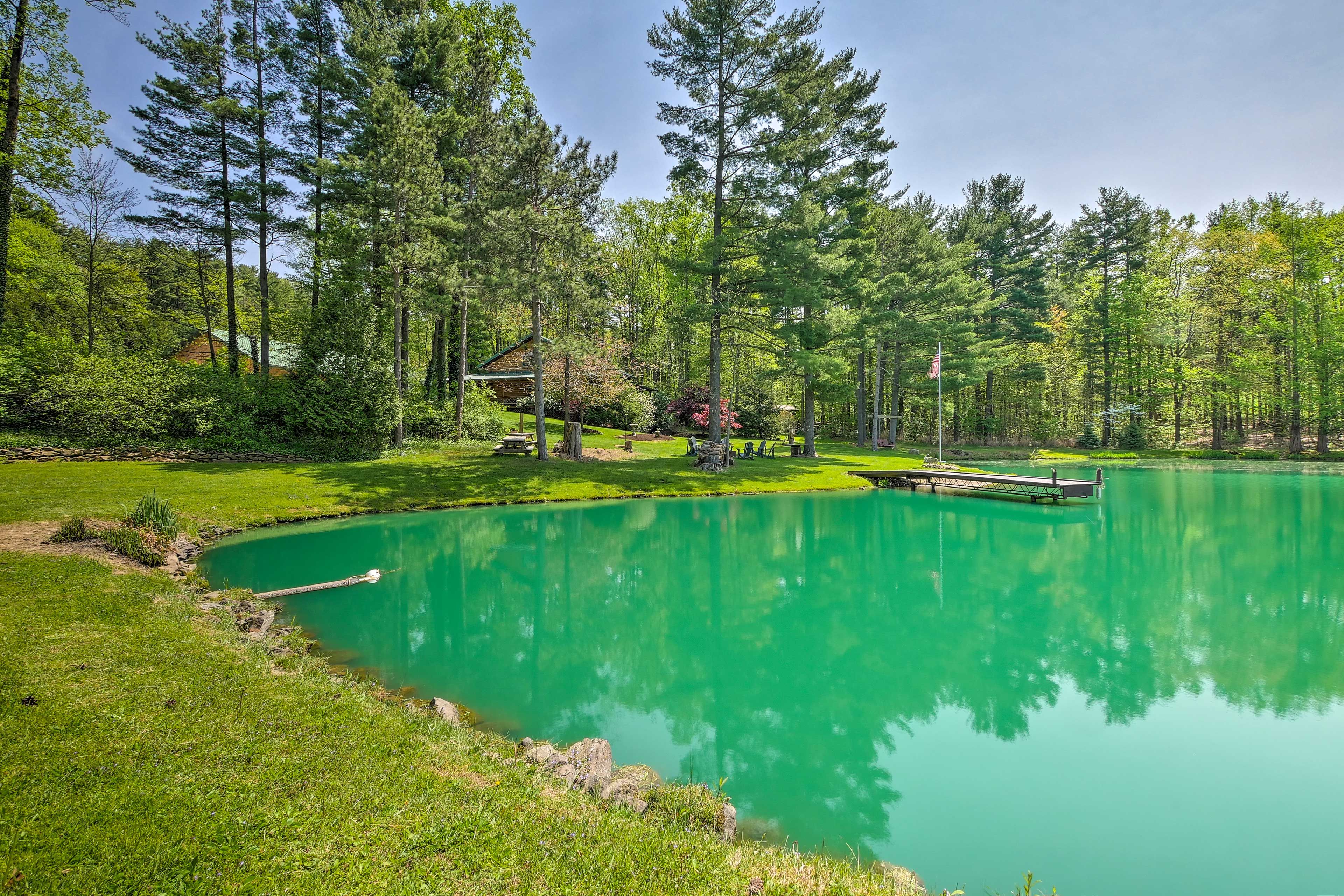 Private Pond | Dock