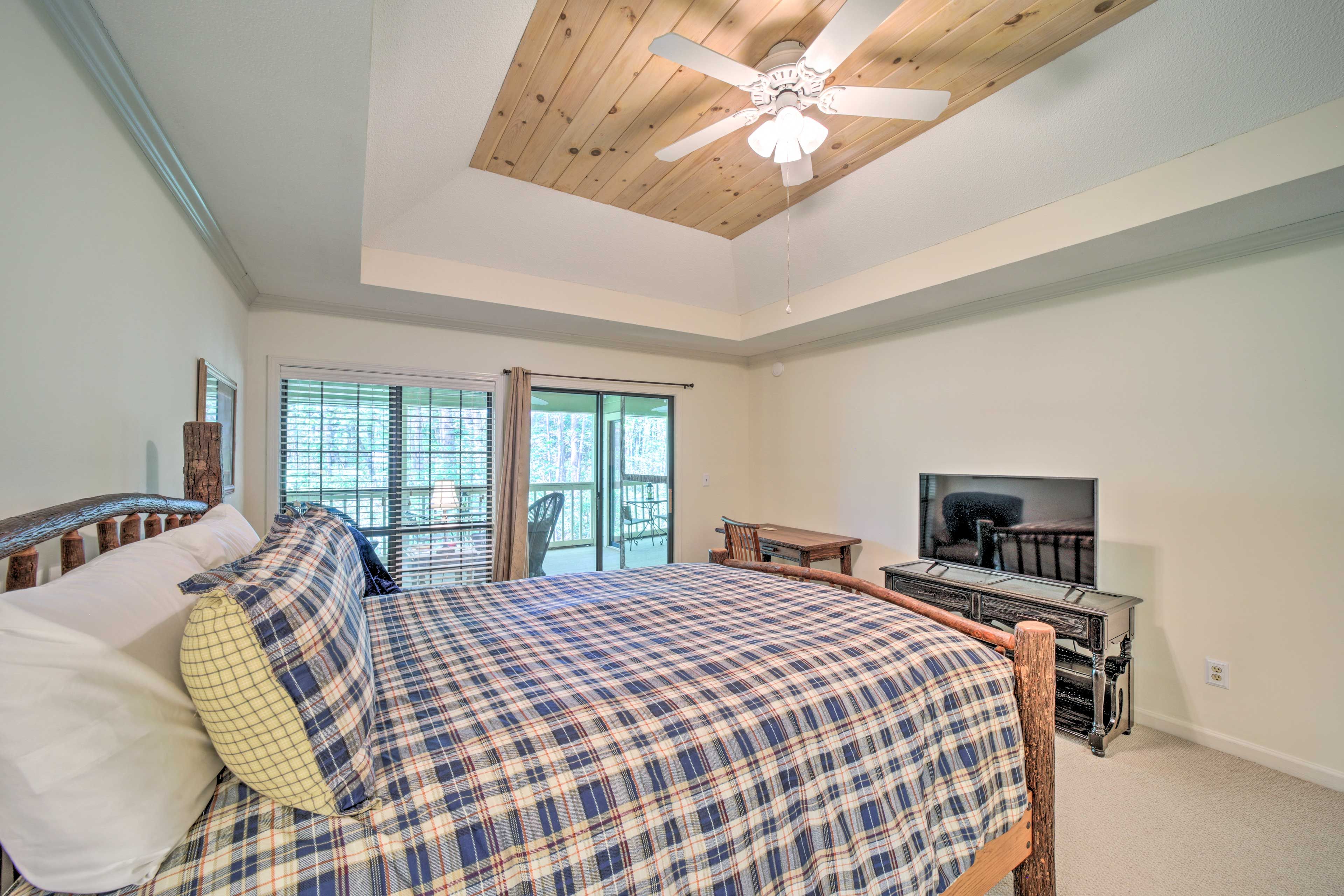 Bedroom 1 | Linens Provided | Smart TV