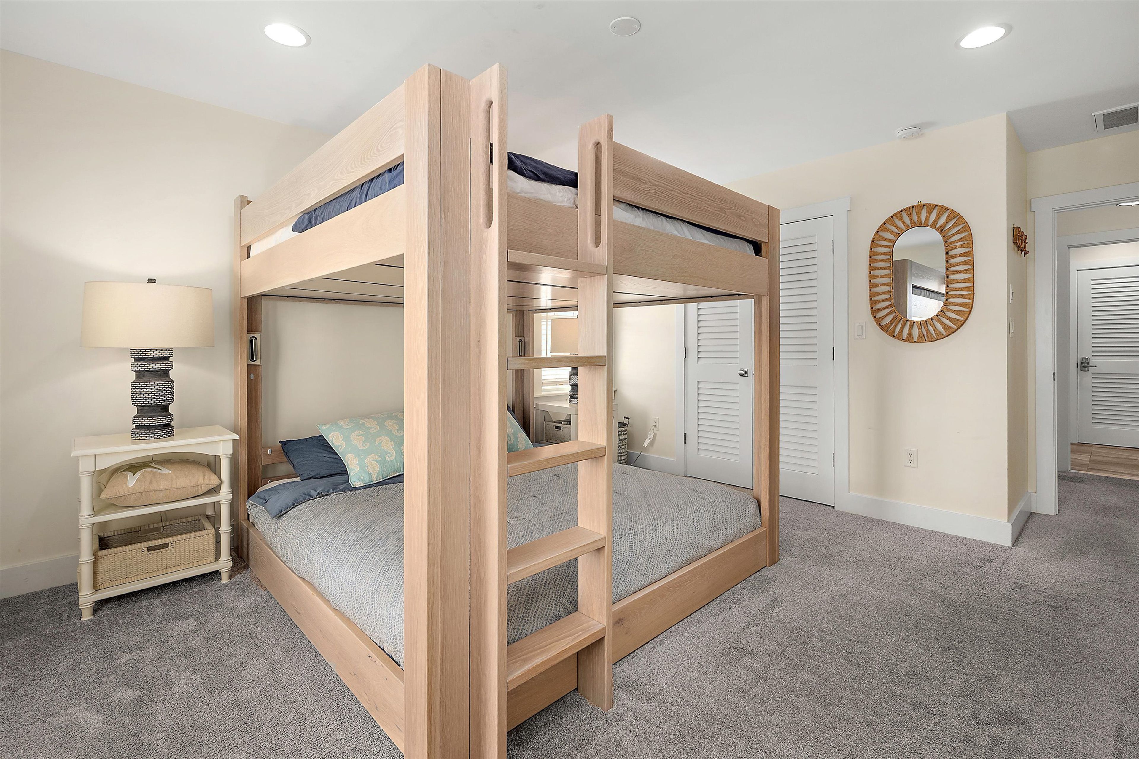 Bedroom 3 | Queen Bunk Bed | Balcony Access | 2nd Floor