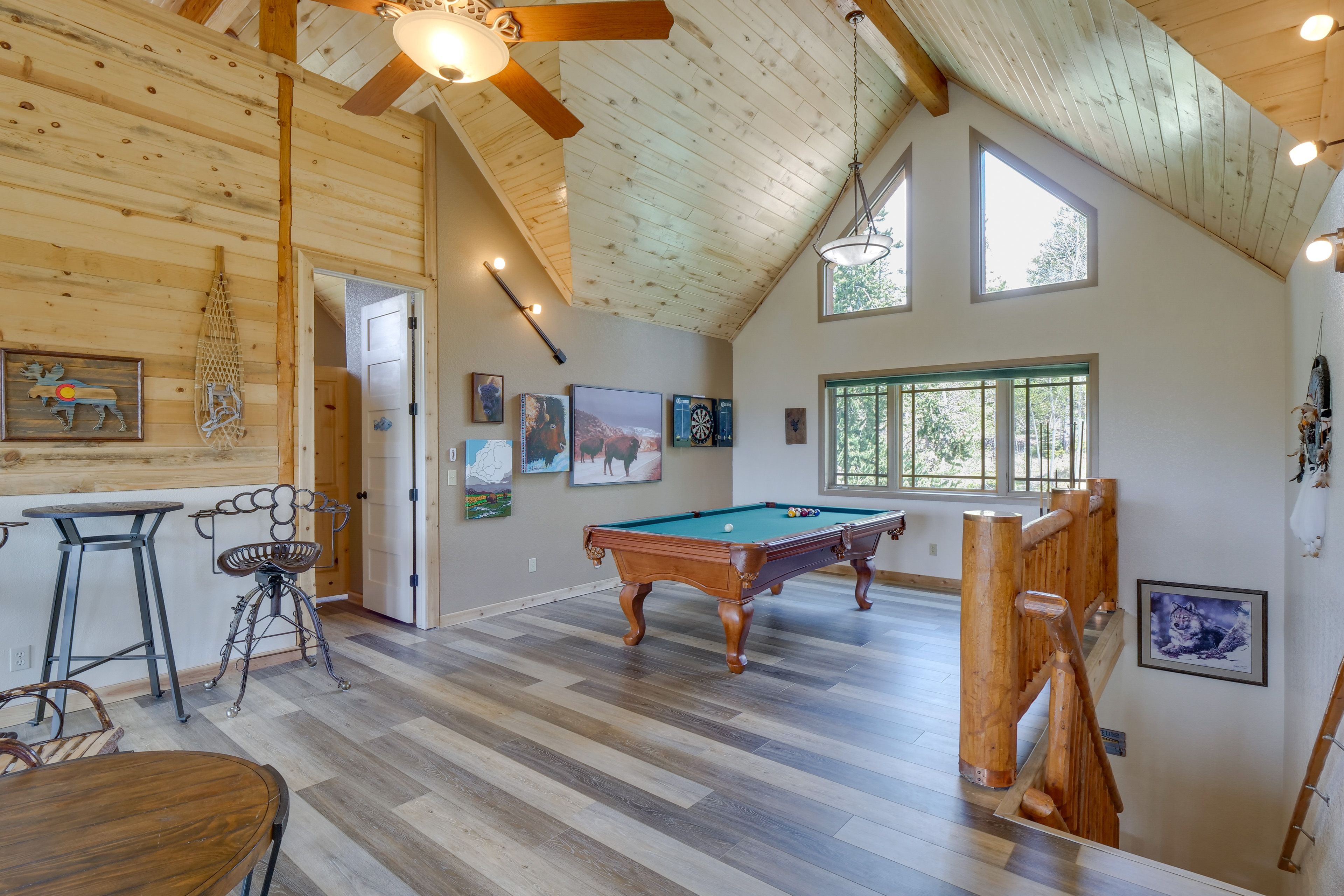 Loft | 2nd Floor | Dart Board | Pool Table
