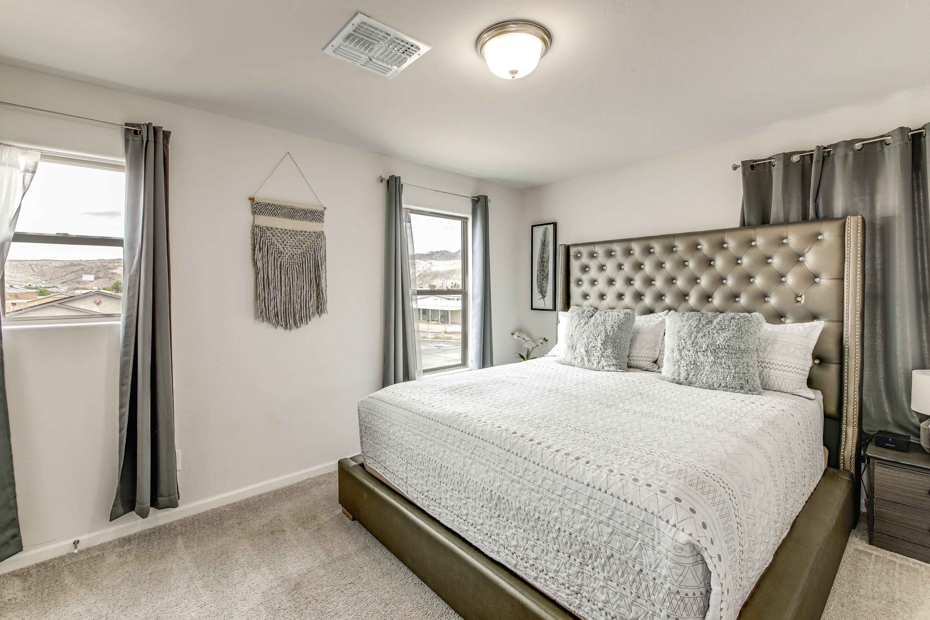 Bedroom 3 | California King Bed | 2nd Floor | Linens Provided