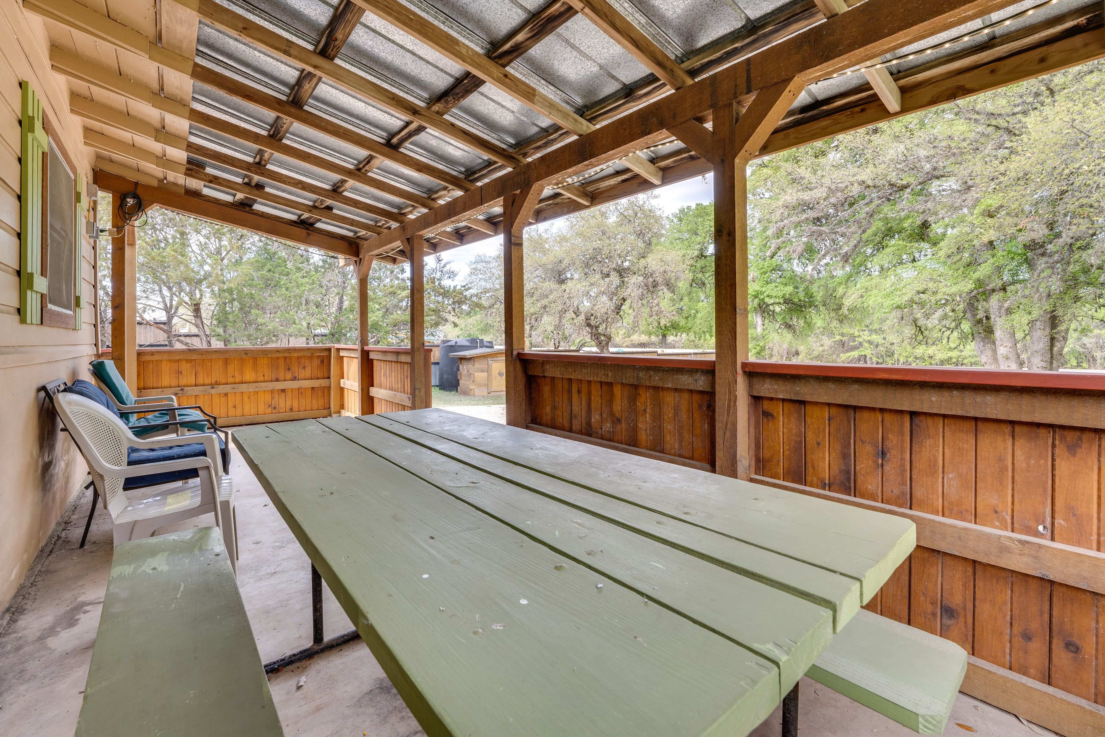 Covered Patio | Mountain Views