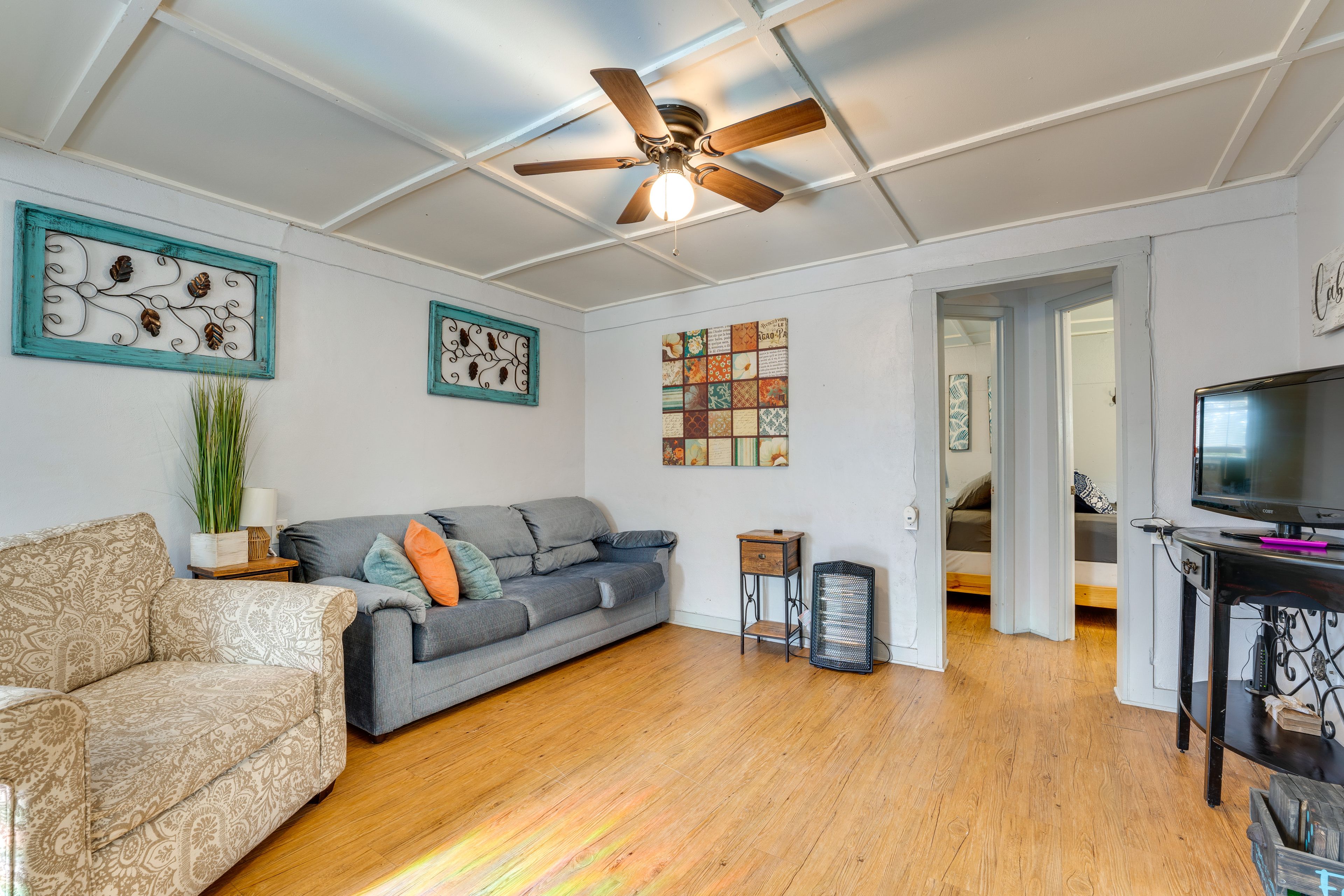Living Room | Smart TV | Window A/C | Sleeper Sofa