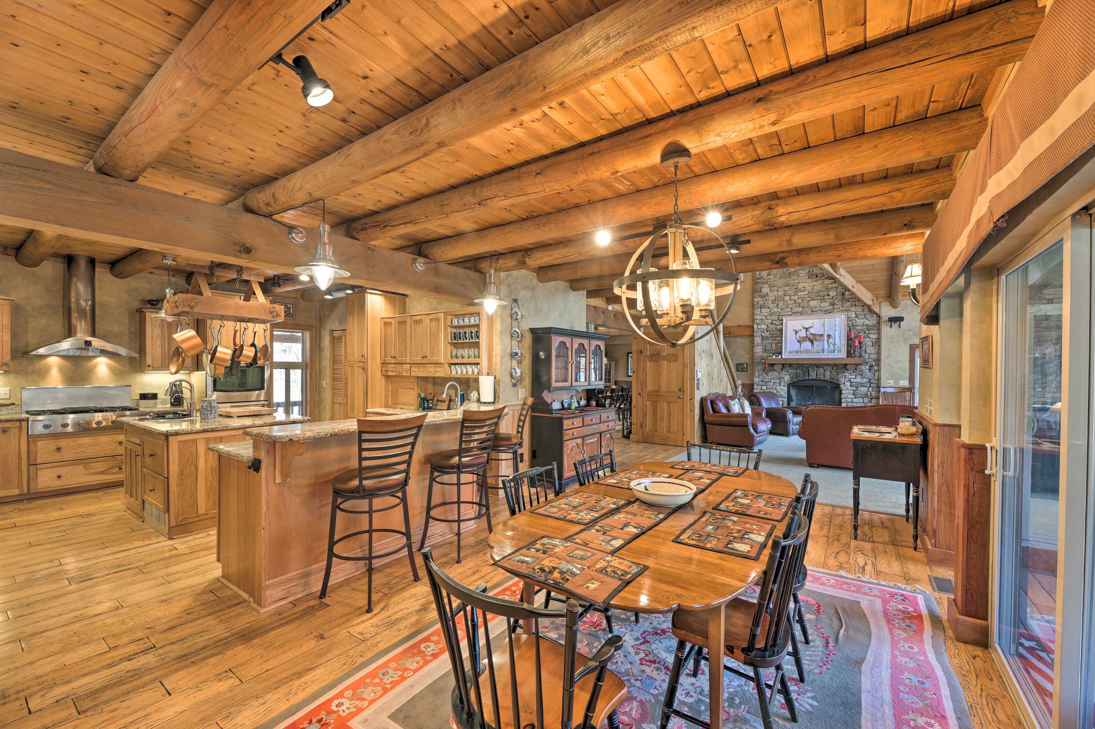 Kitchen | Dining Area | Bar Seating
