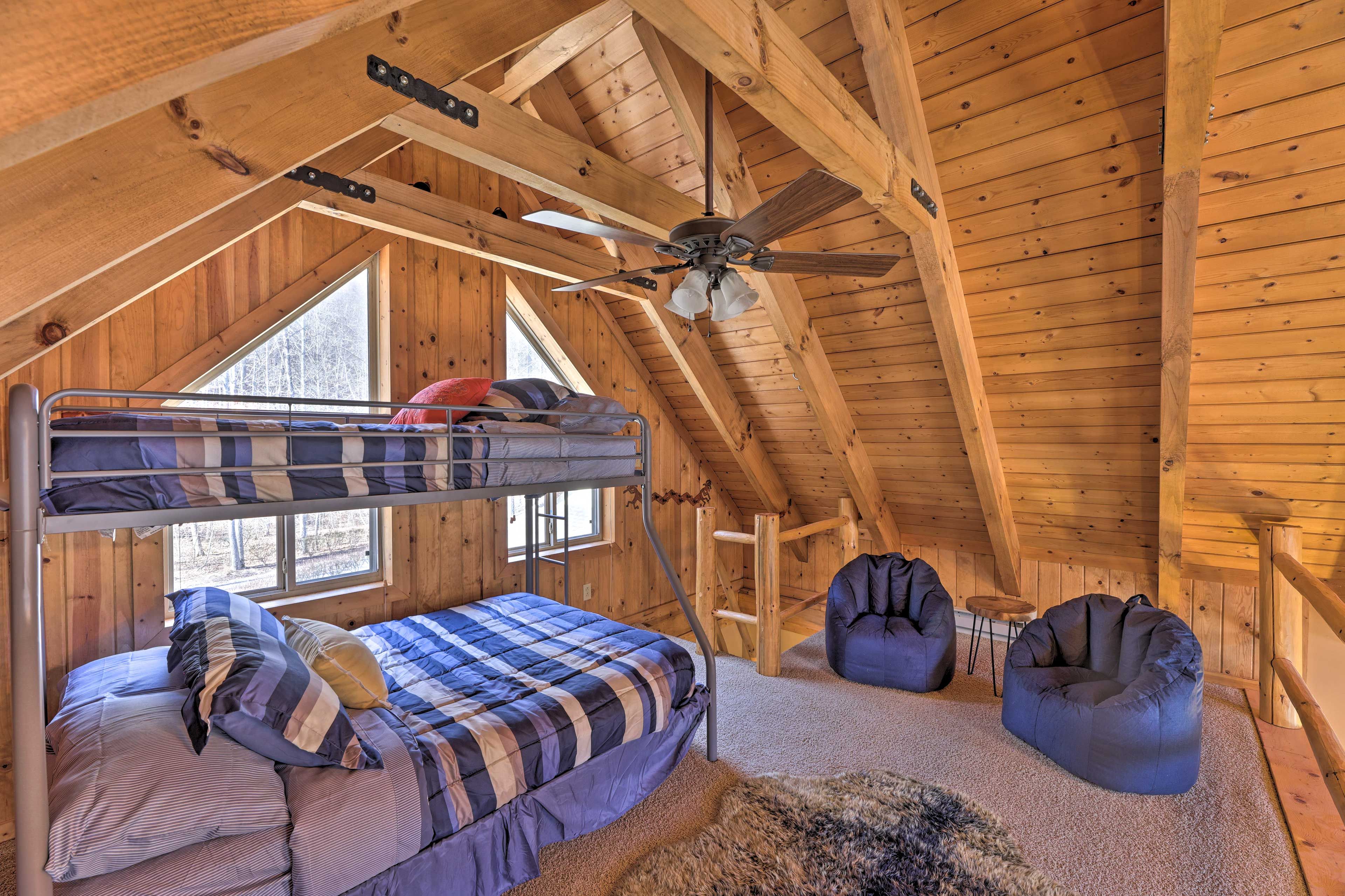 Loft | Guest House | 2nd Floor | Twin/Full Bunk Bed