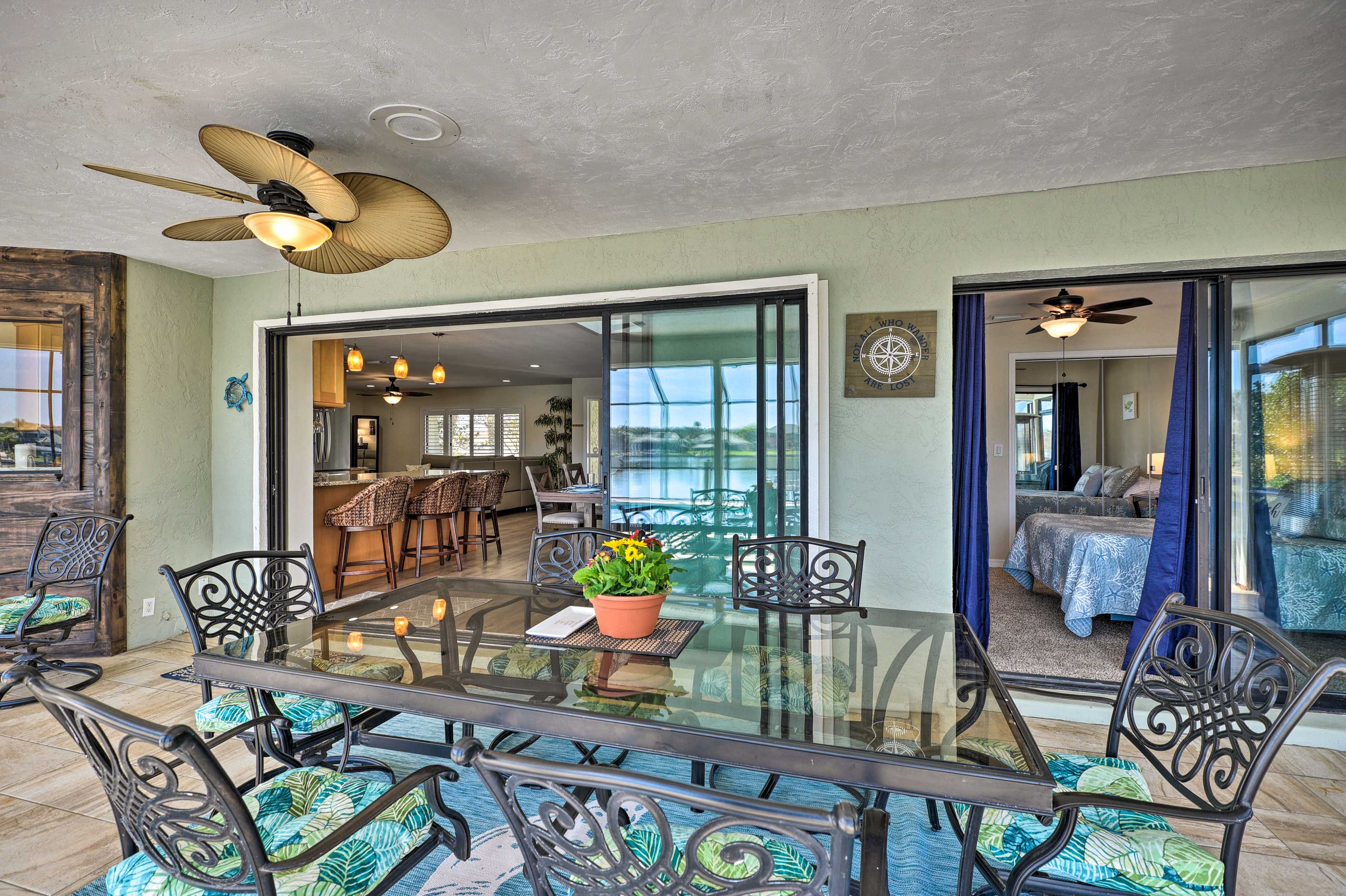 Covered Patio | Outdoor Dining Area