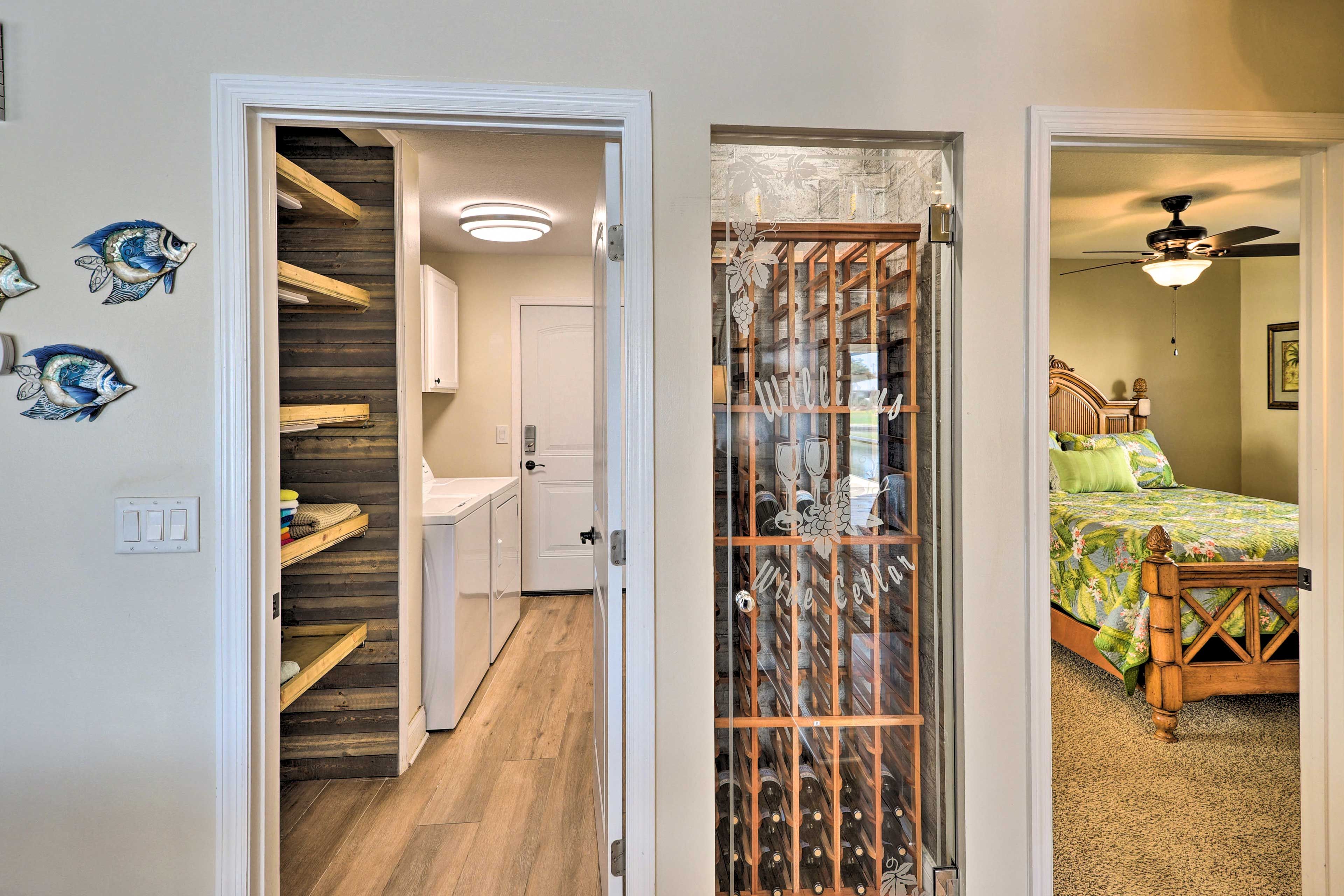 Wine Cellar | Laundry Room