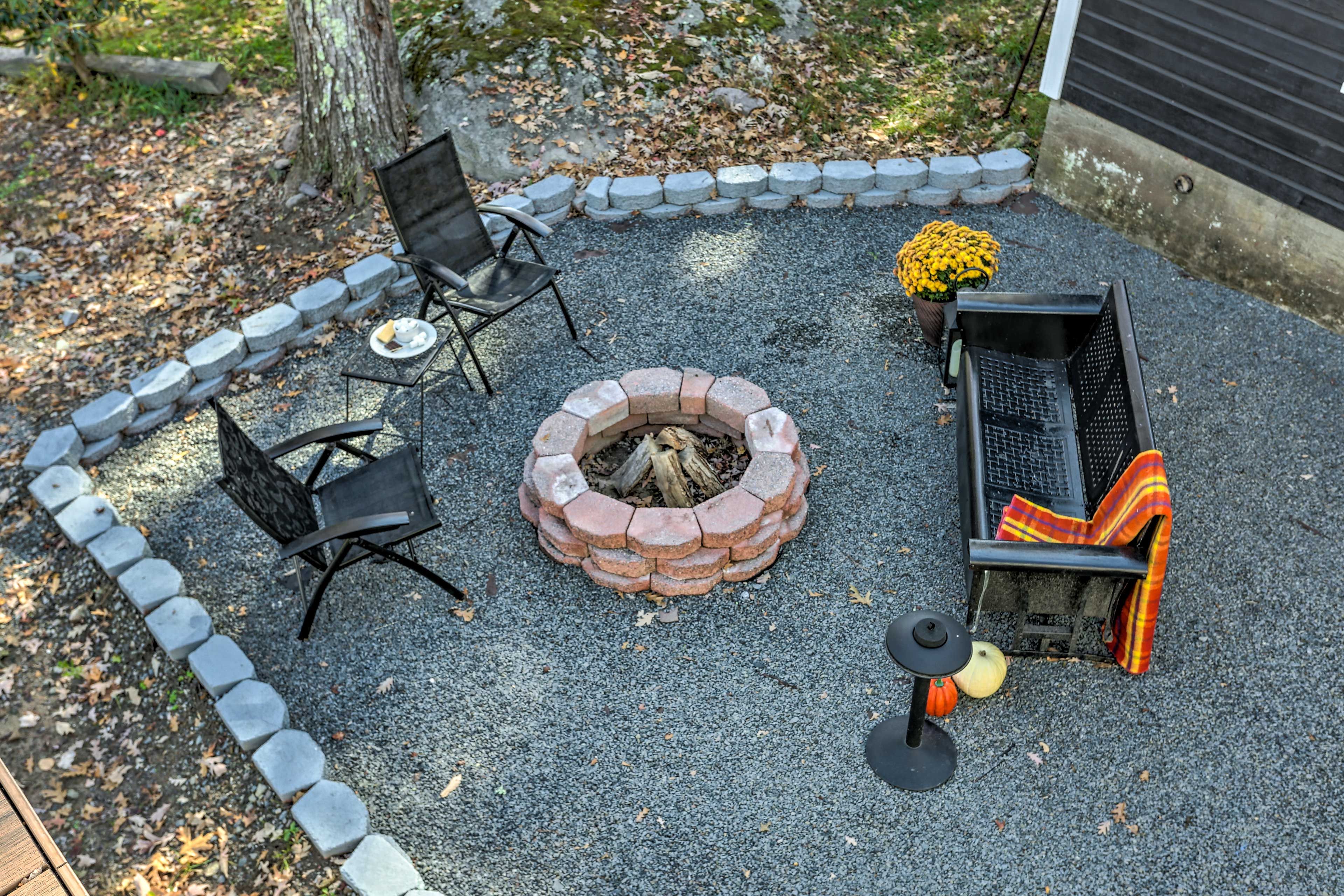 Wood-Burning Fire Pit