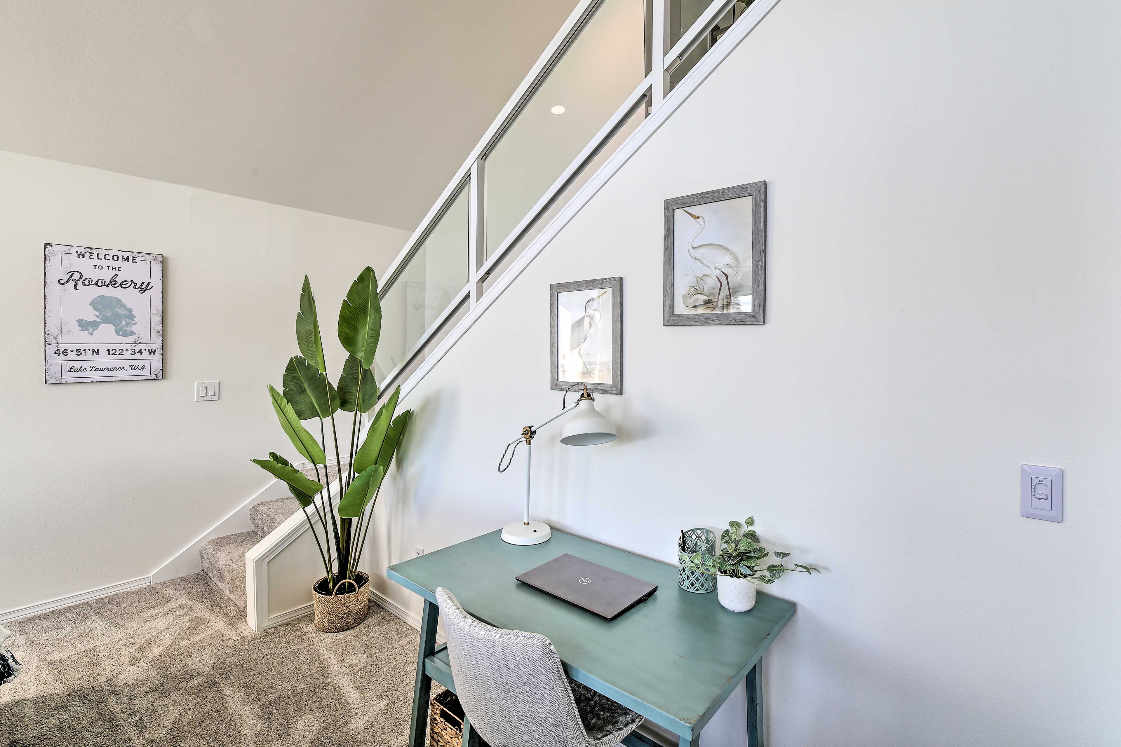 Living Room | Laptop-Friendly Workspace