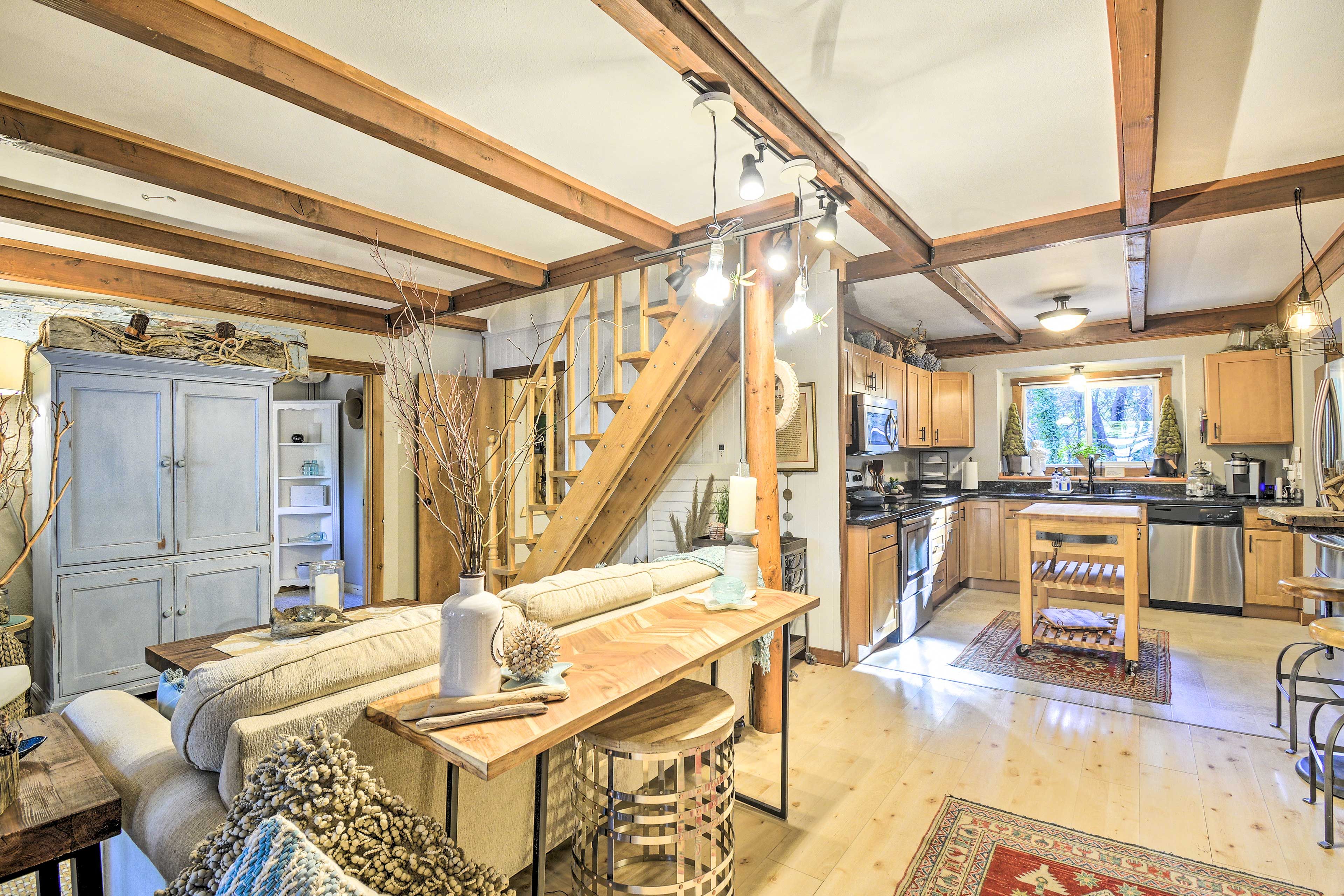 Living Room | Wood-Burning Stove